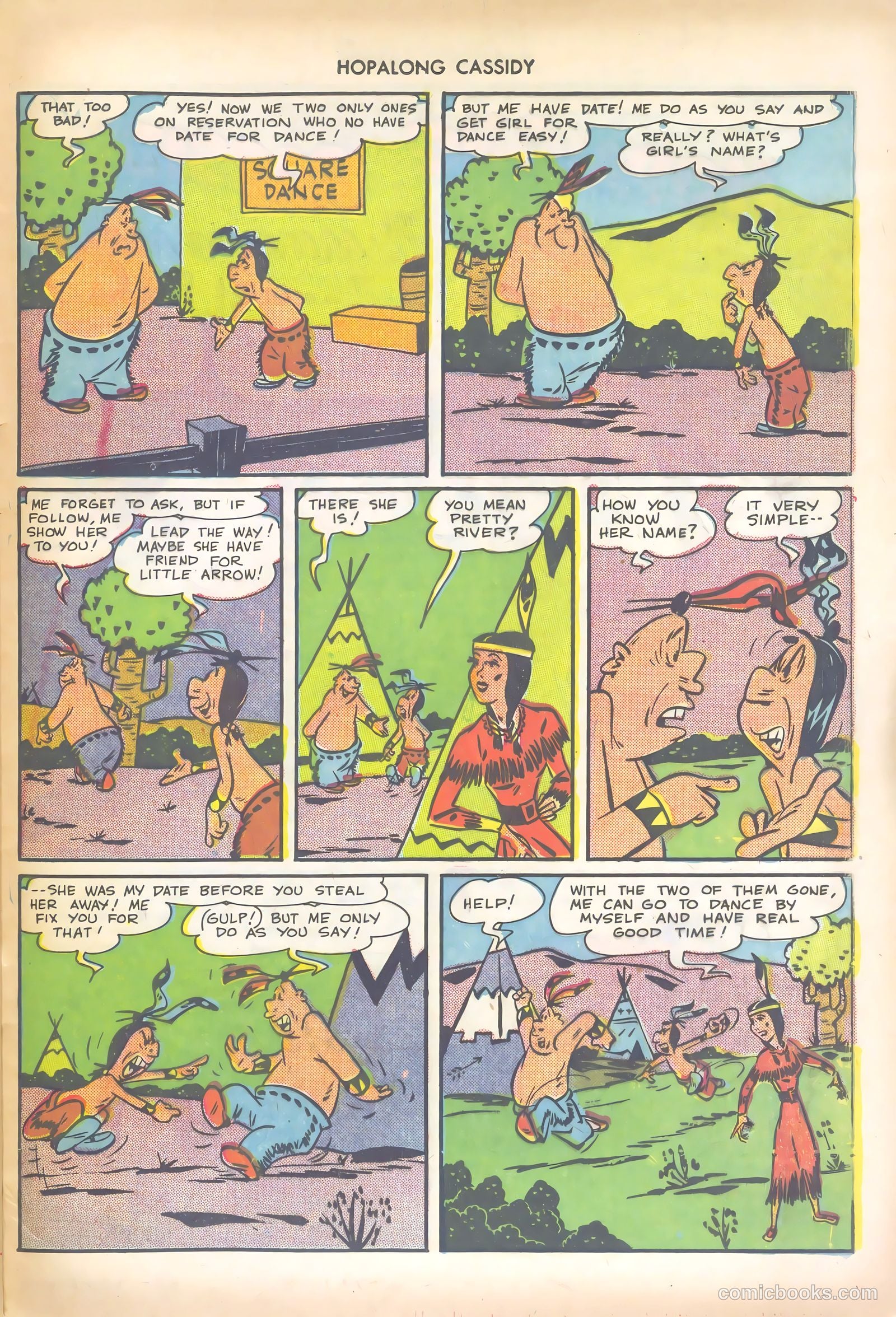 Hopalong Cassidy #43 (1950) — page 41 of 52