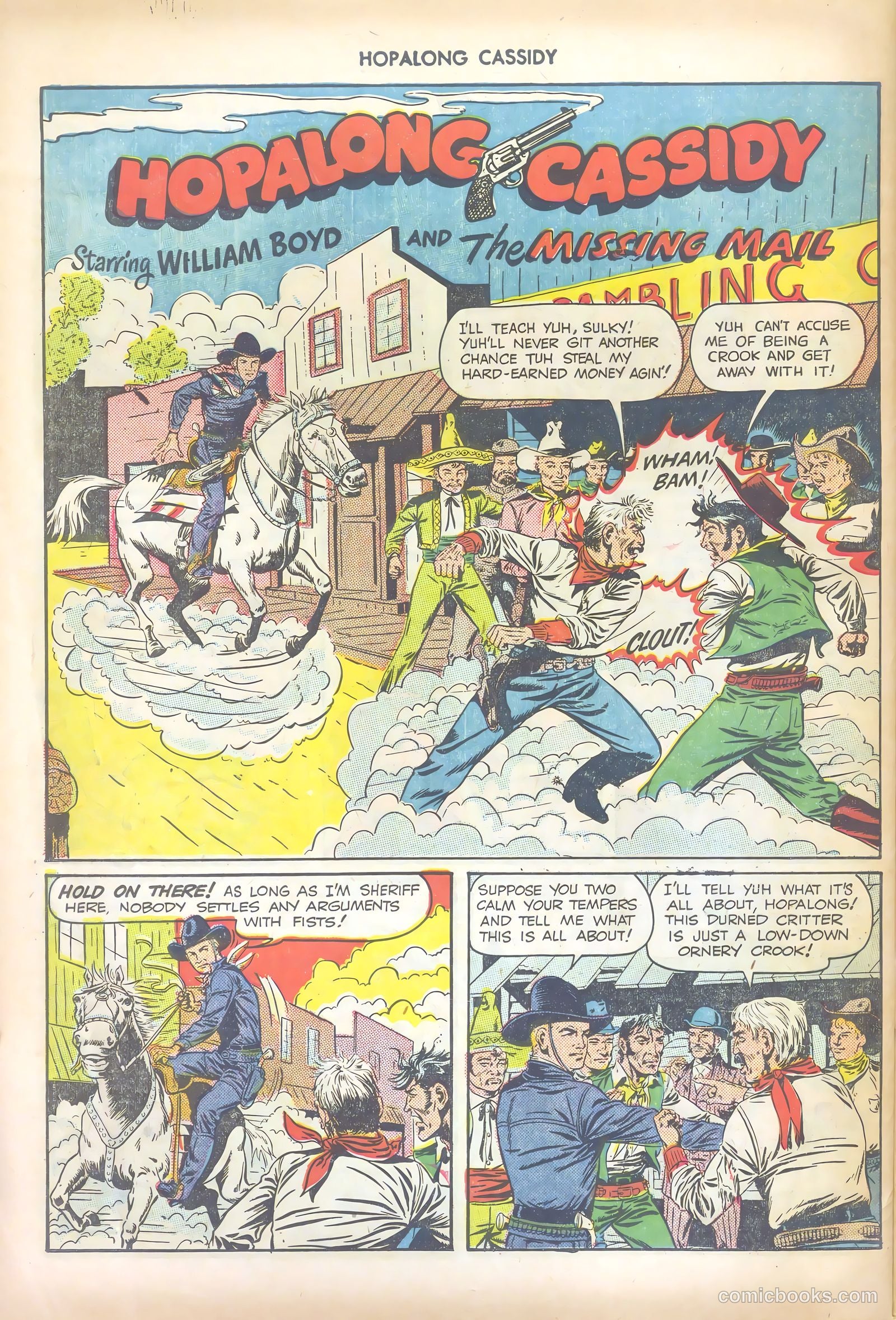 Hopalong Cassidy #43 (1950) — page 42 of 52