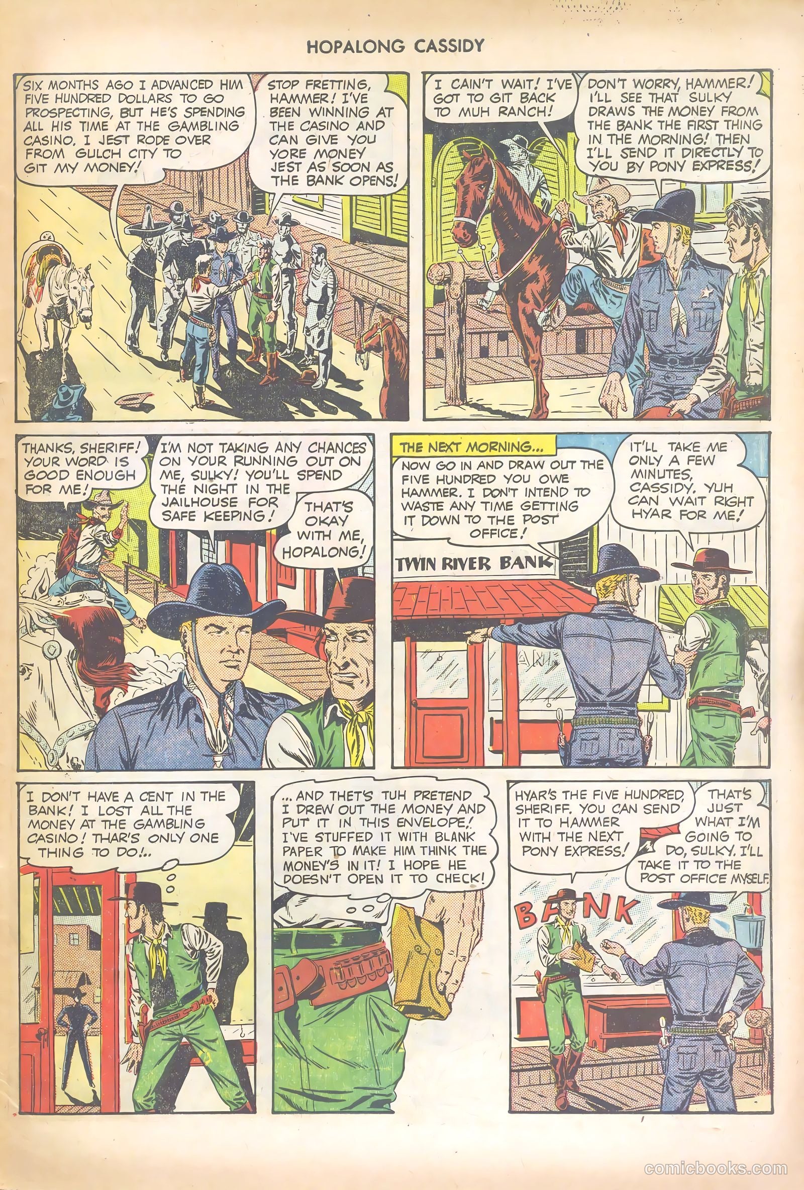 Hopalong Cassidy #43 (1950) — page 43 of 52