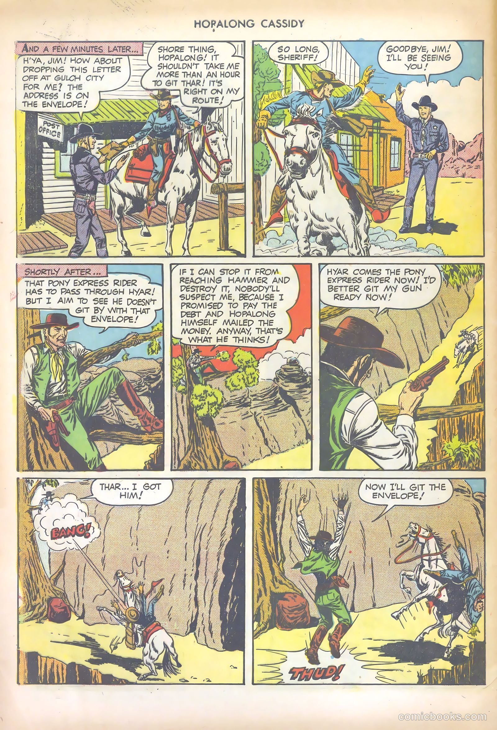 Hopalong Cassidy #43 (1950) — page 44 of 52