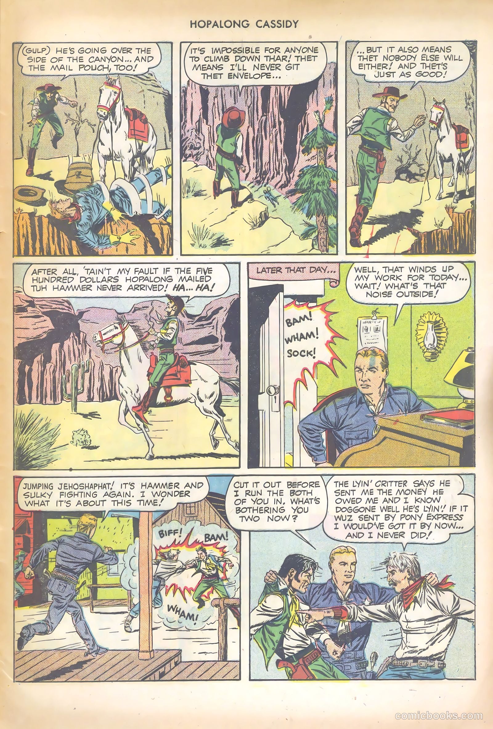 Hopalong Cassidy #43 (1950) — page 45 of 52