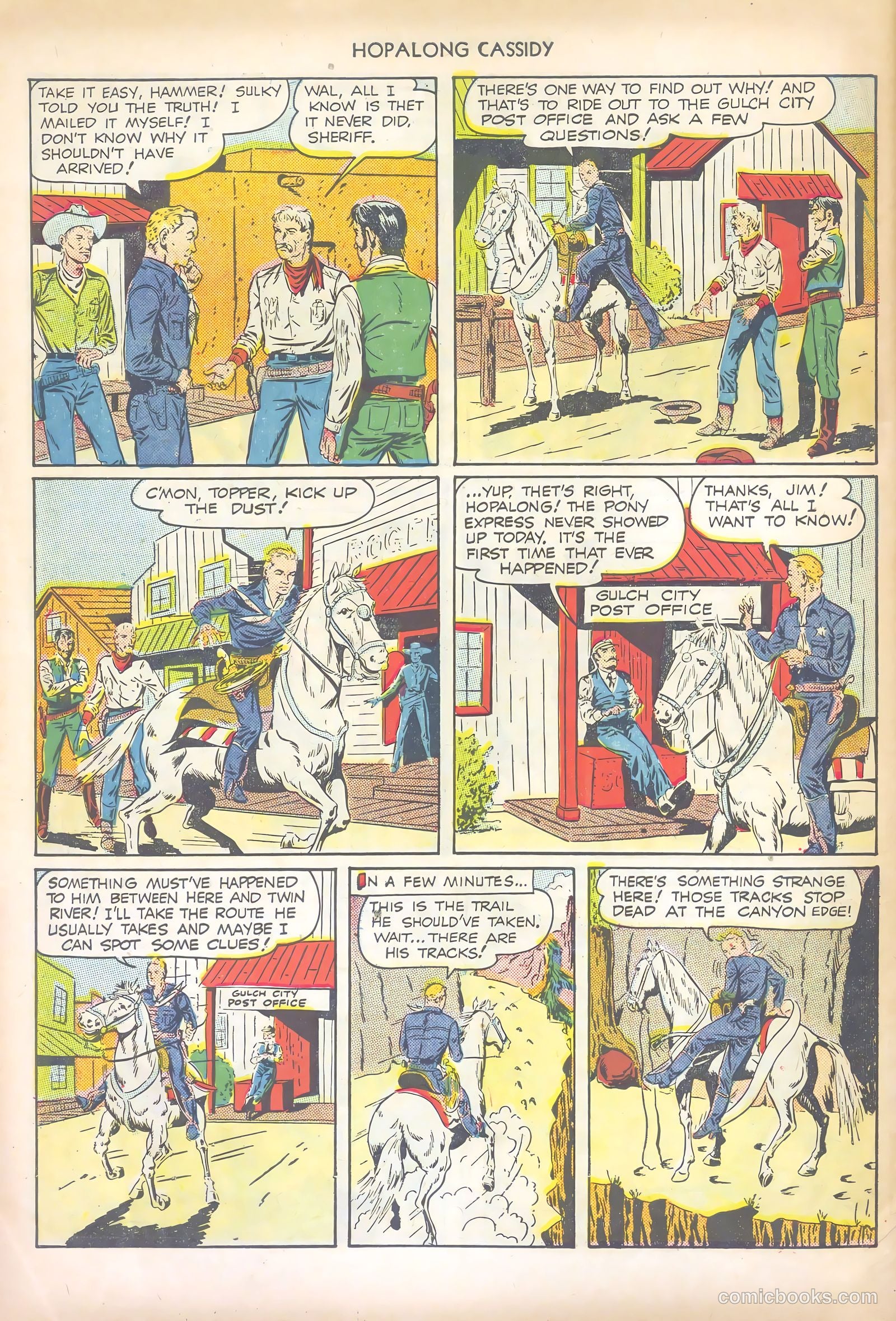 Hopalong Cassidy #43 (1950) — page 46 of 52