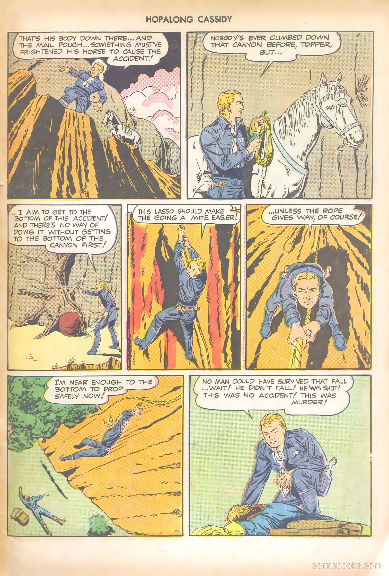 Hopalong Cassidy #43 (1950) — page 47 of 52
