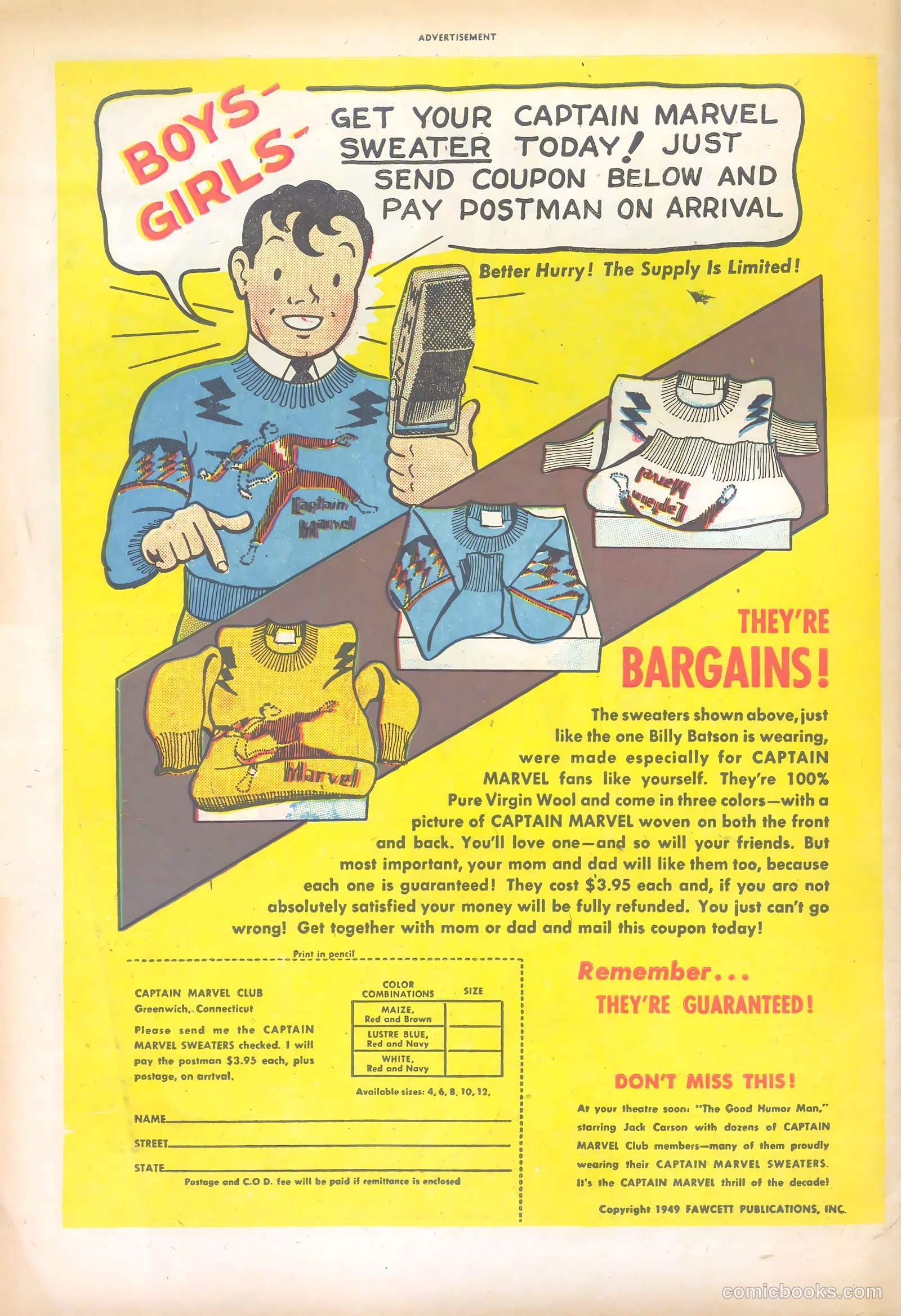 Hopalong Cassidy #43 (1950) — page 50 of 52