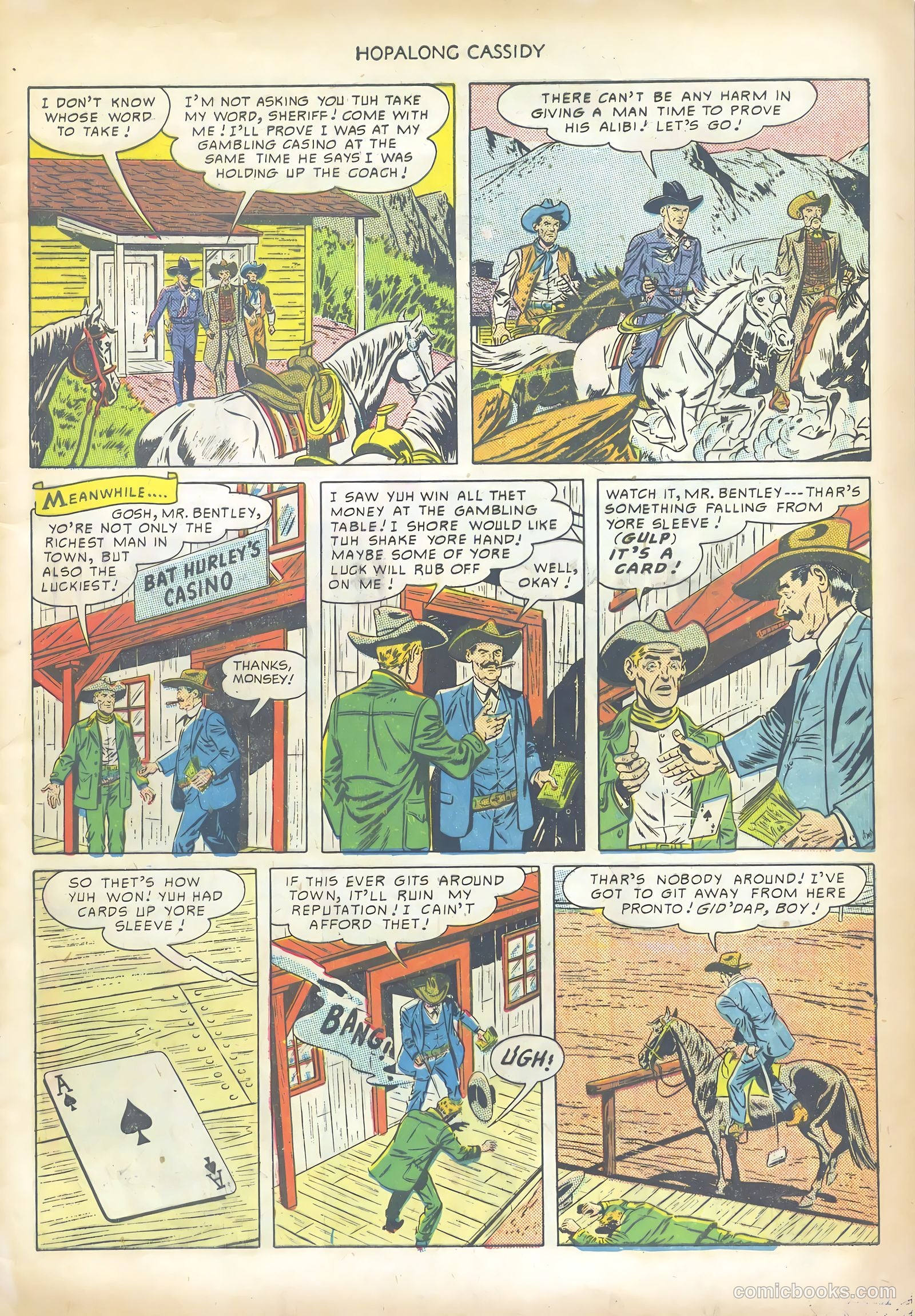 Hopalong Cassidy #44 (1950) — page 5 of 36