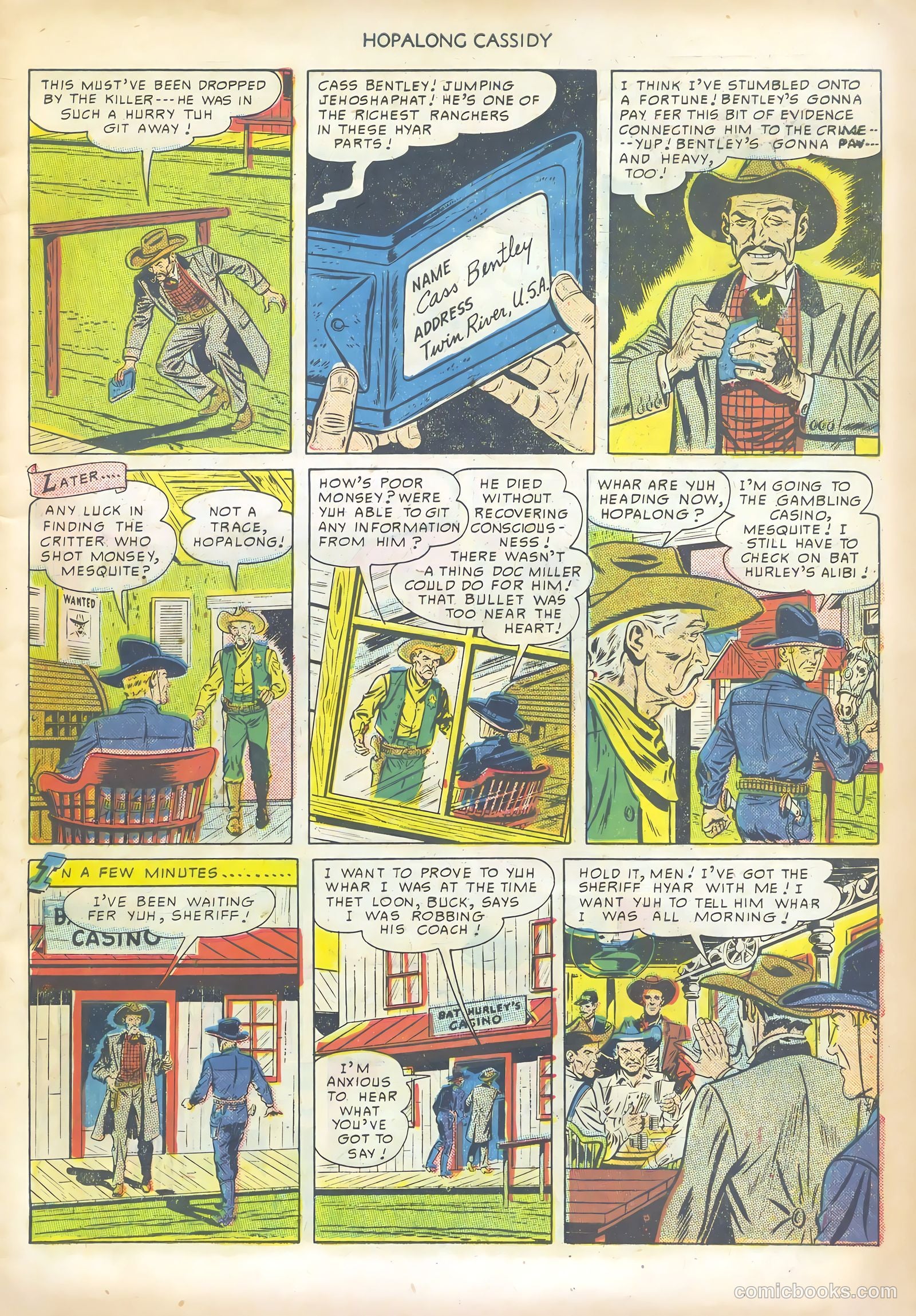 Hopalong Cassidy #44 (1950) — page 7 of 36