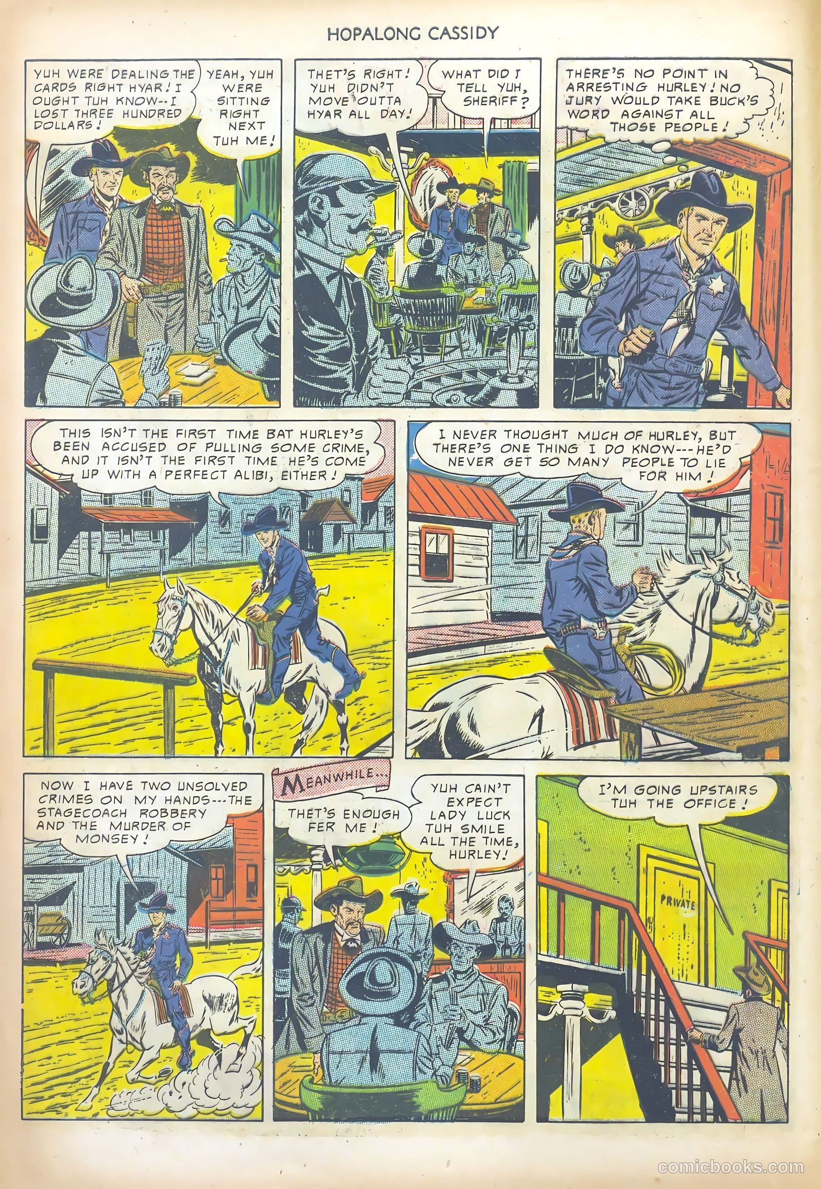 Hopalong Cassidy #44 (1950) — page 8 of 36