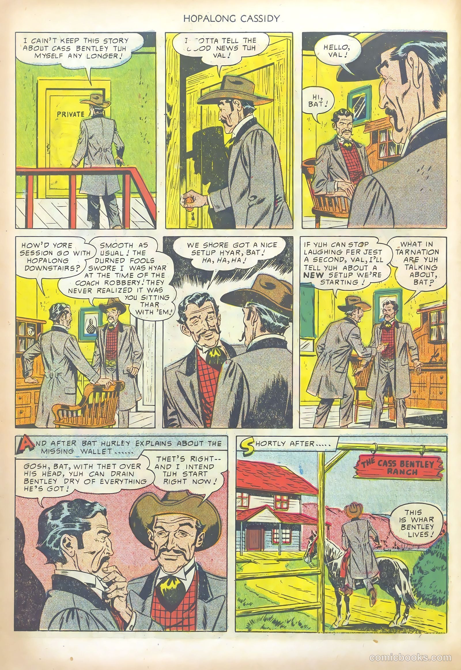 Hopalong Cassidy #44 (1950) — page 10 of 36