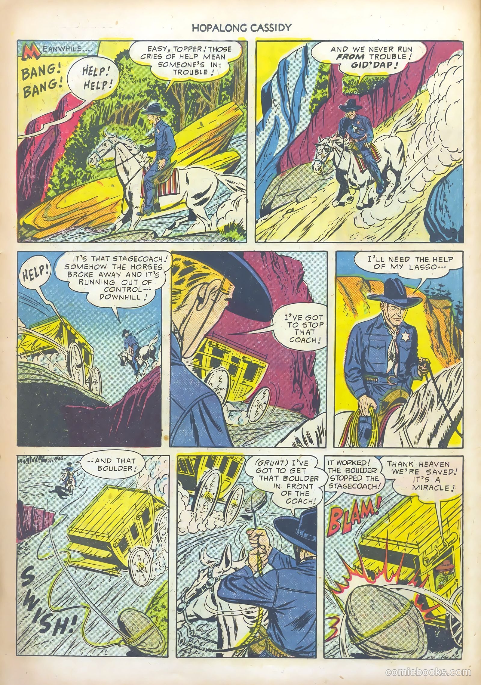 Hopalong Cassidy #44 (1950) — page 14 of 36