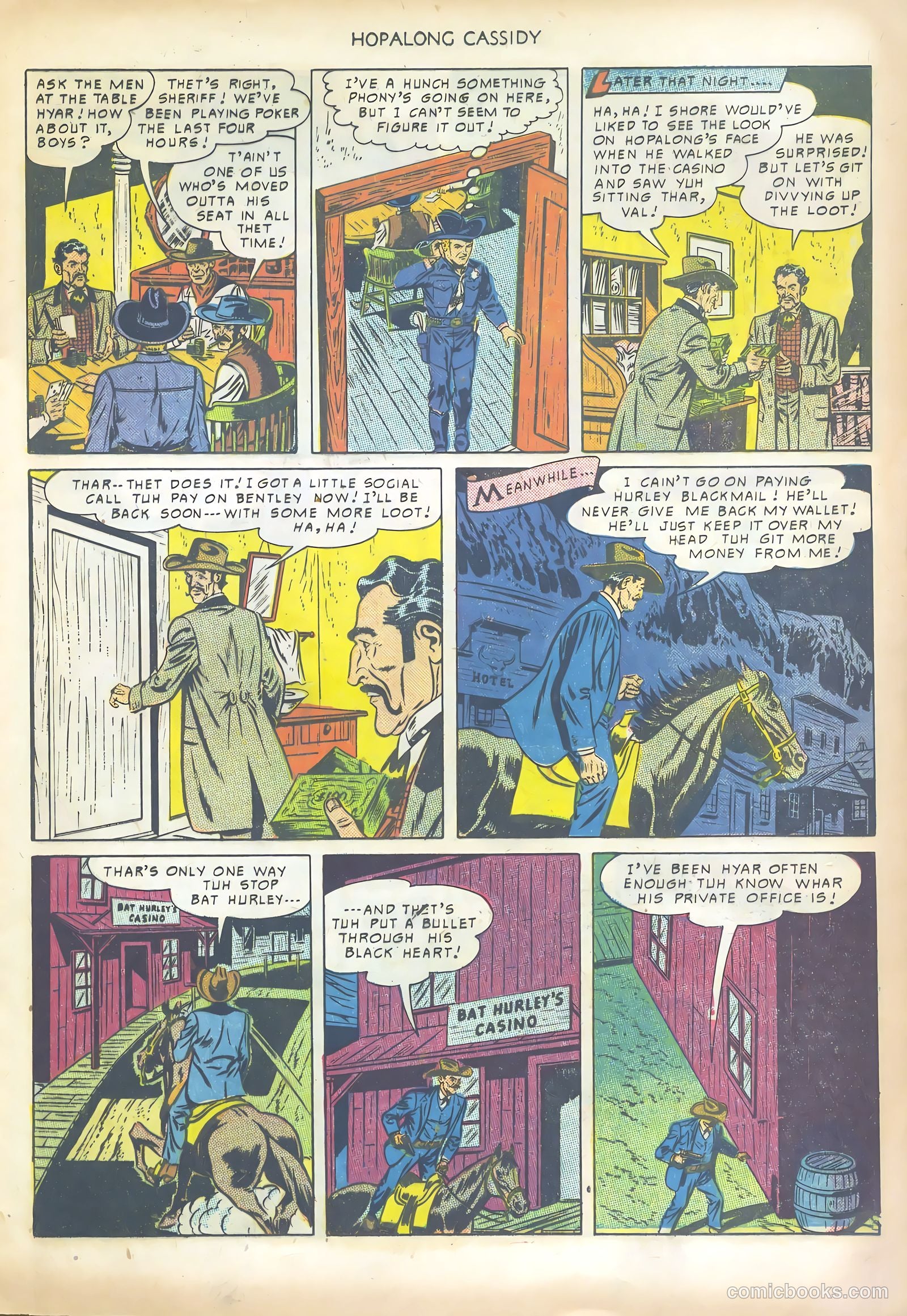 Hopalong Cassidy #44 (1950) — page 17 of 36