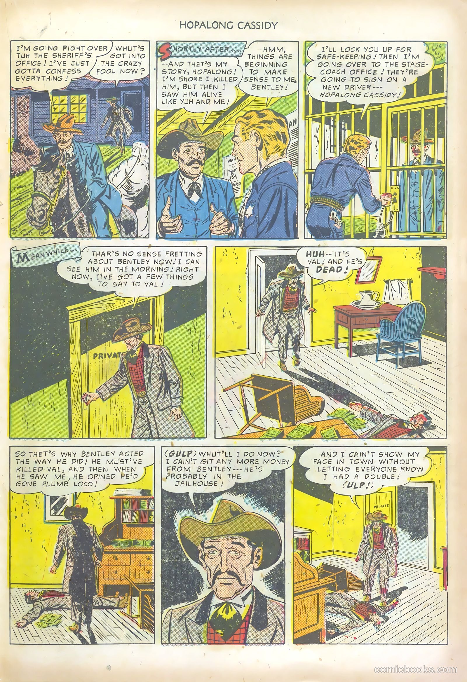Hopalong Cassidy #44 (1950) — page 19 of 36