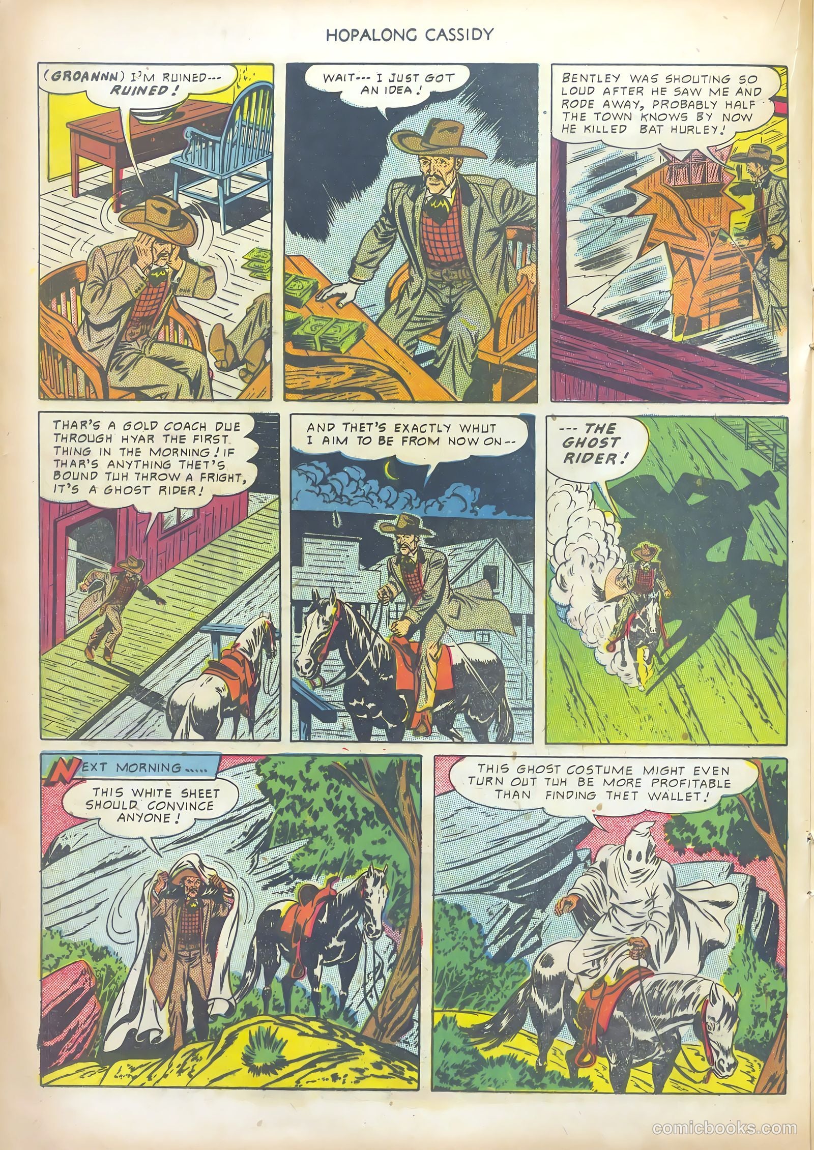 Hopalong Cassidy #44 (1950) — page 20 of 36