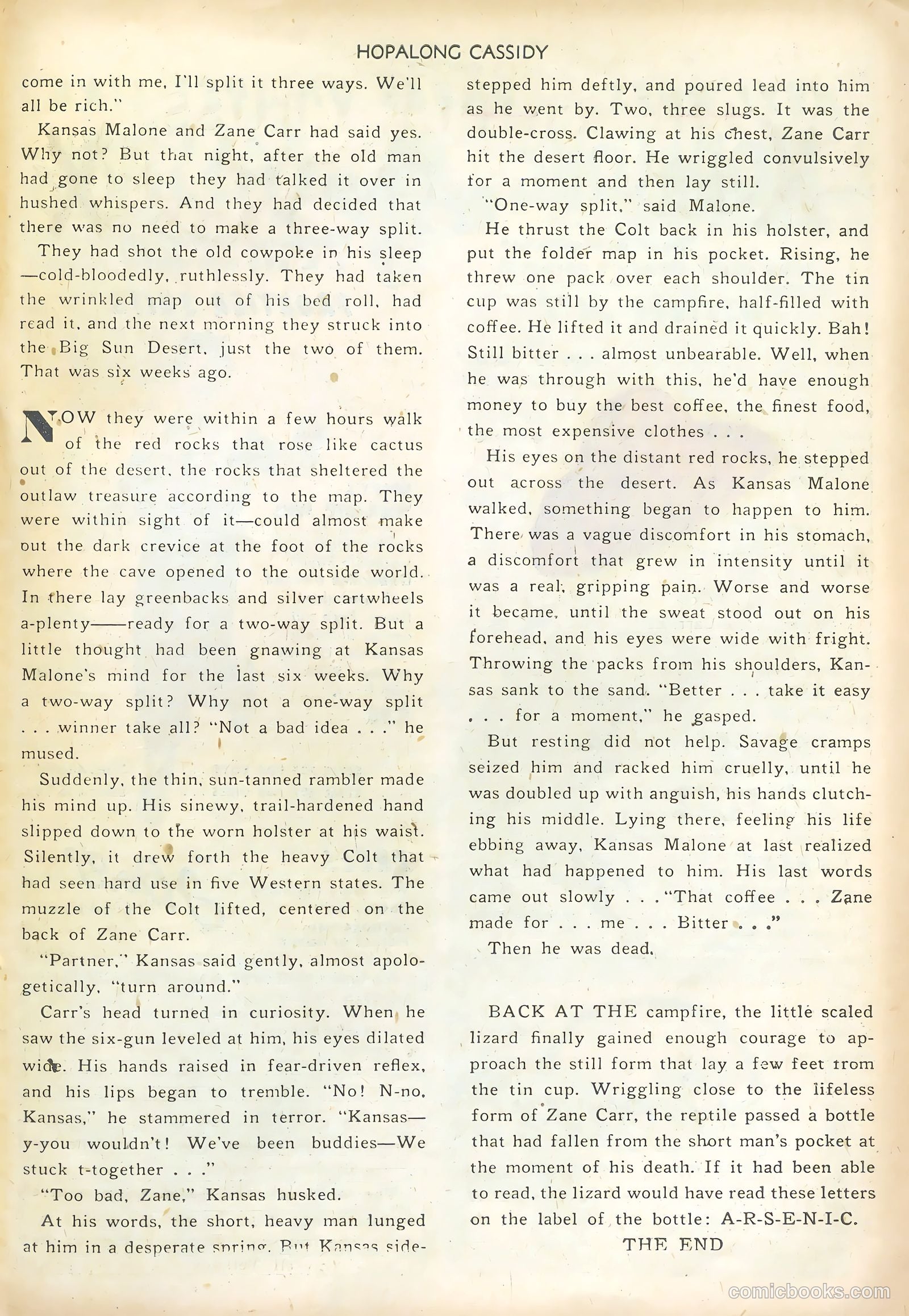 Hopalong Cassidy #44 (1950) — page 27 of 36