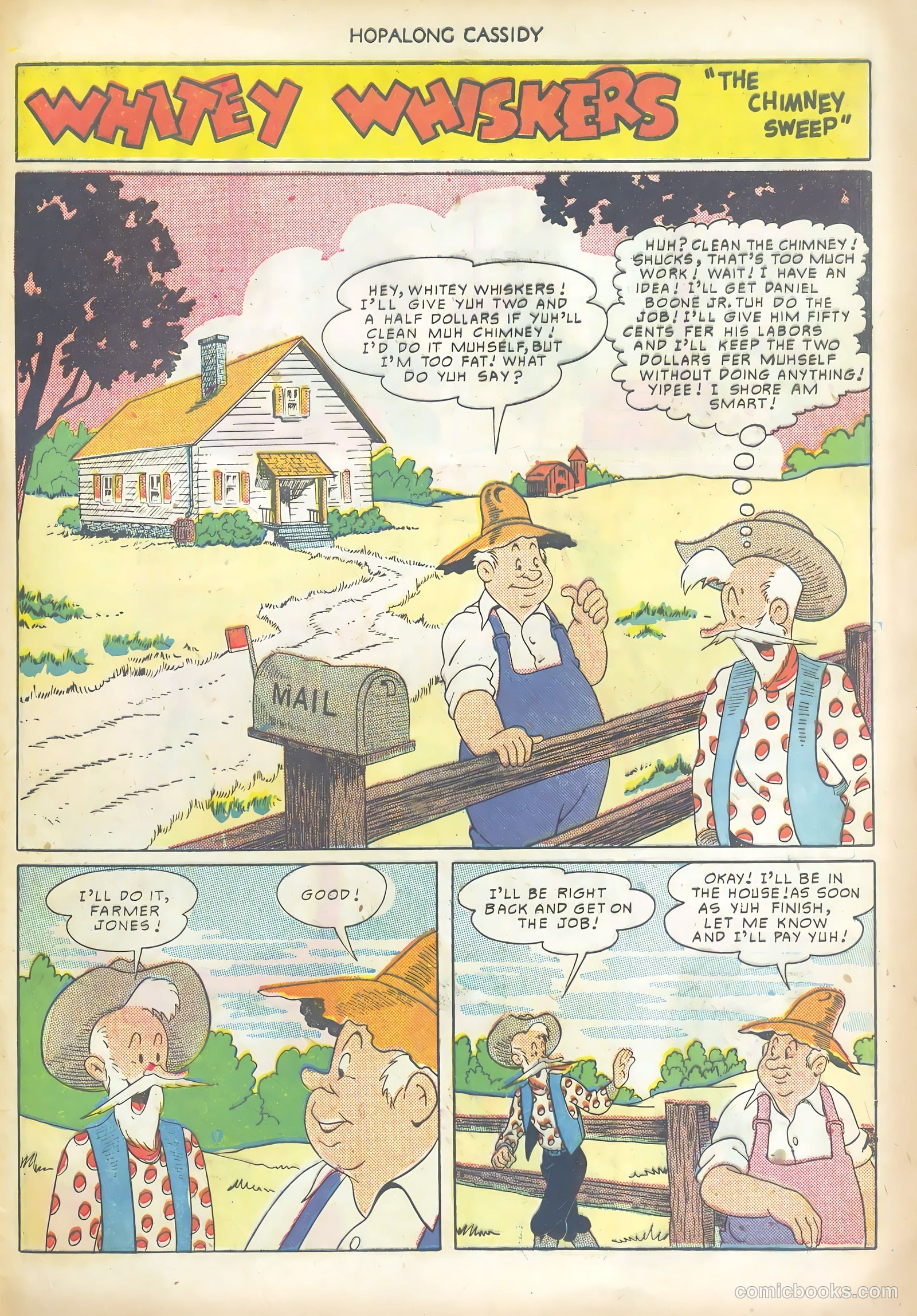 Hopalong Cassidy #44 (1950) — page 29 of 36