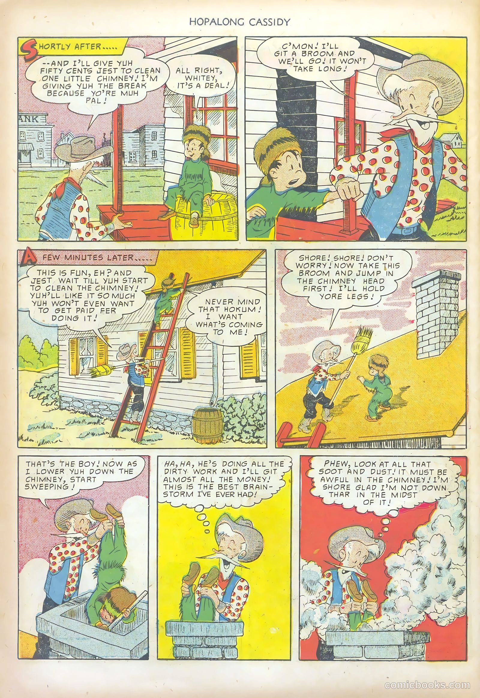 Hopalong Cassidy #44 (1950) — page 30 of 36