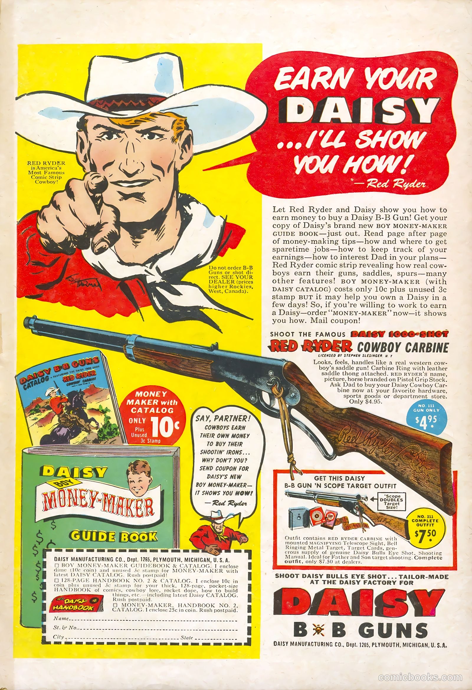 Hopalong Cassidy #44 (1950) — page 36 of 36