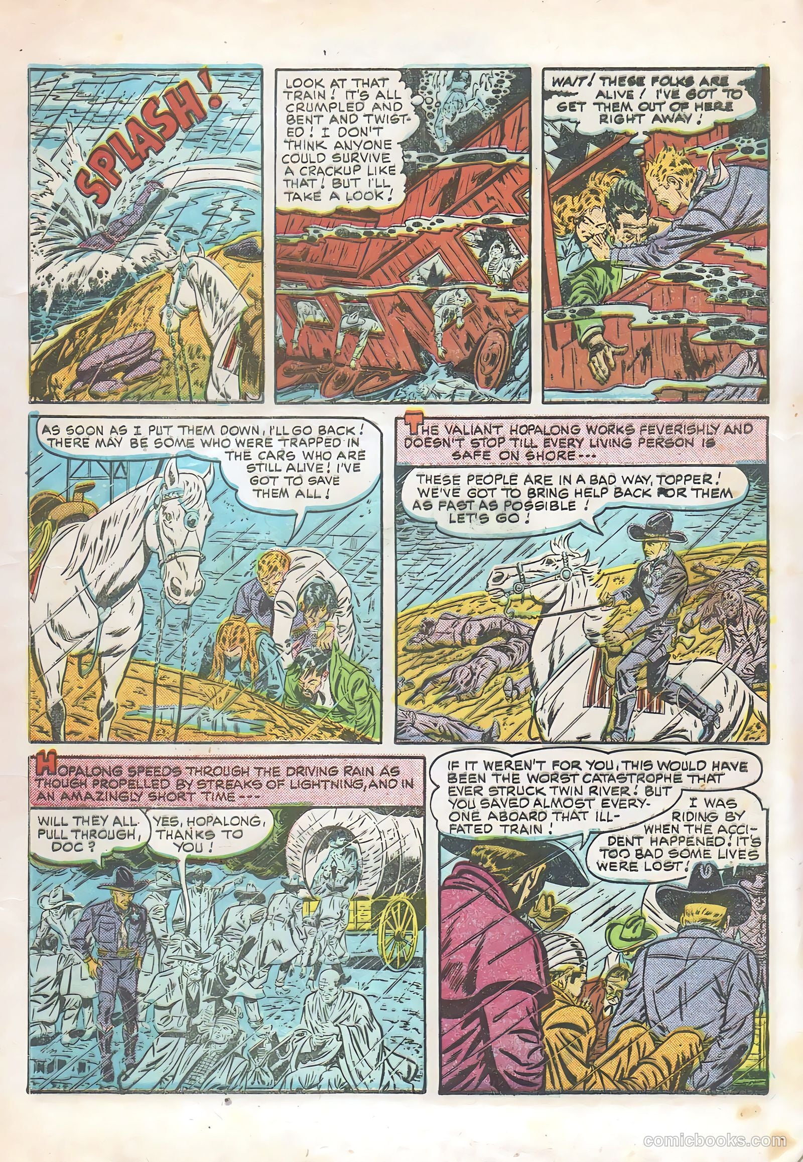 Hopalong Cassidy #45 (1950) — page 5 of 52