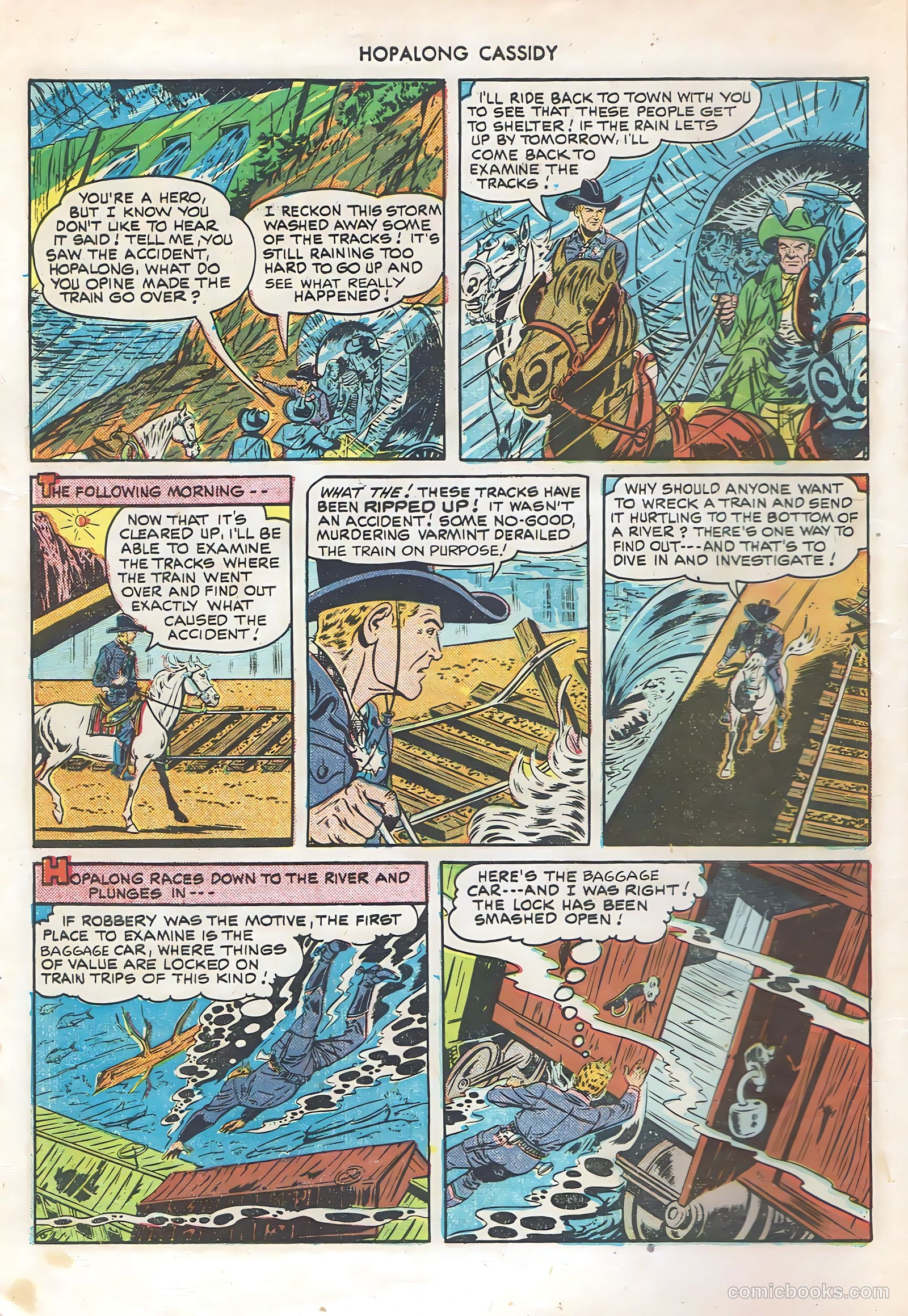 Hopalong Cassidy #45 (1950) — page 6 of 52