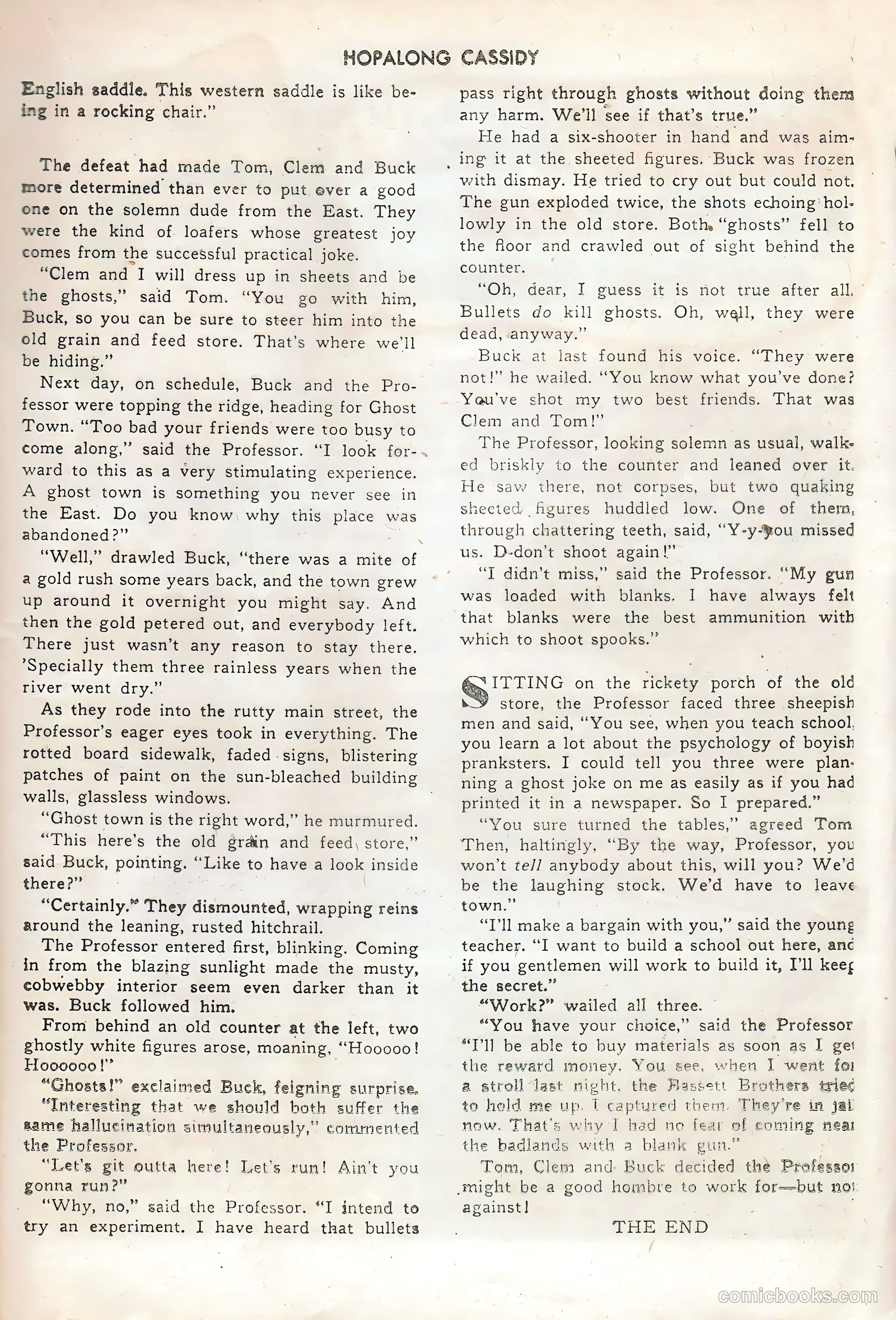 Hopalong Cassidy #45 (1950) — page 17 of 52