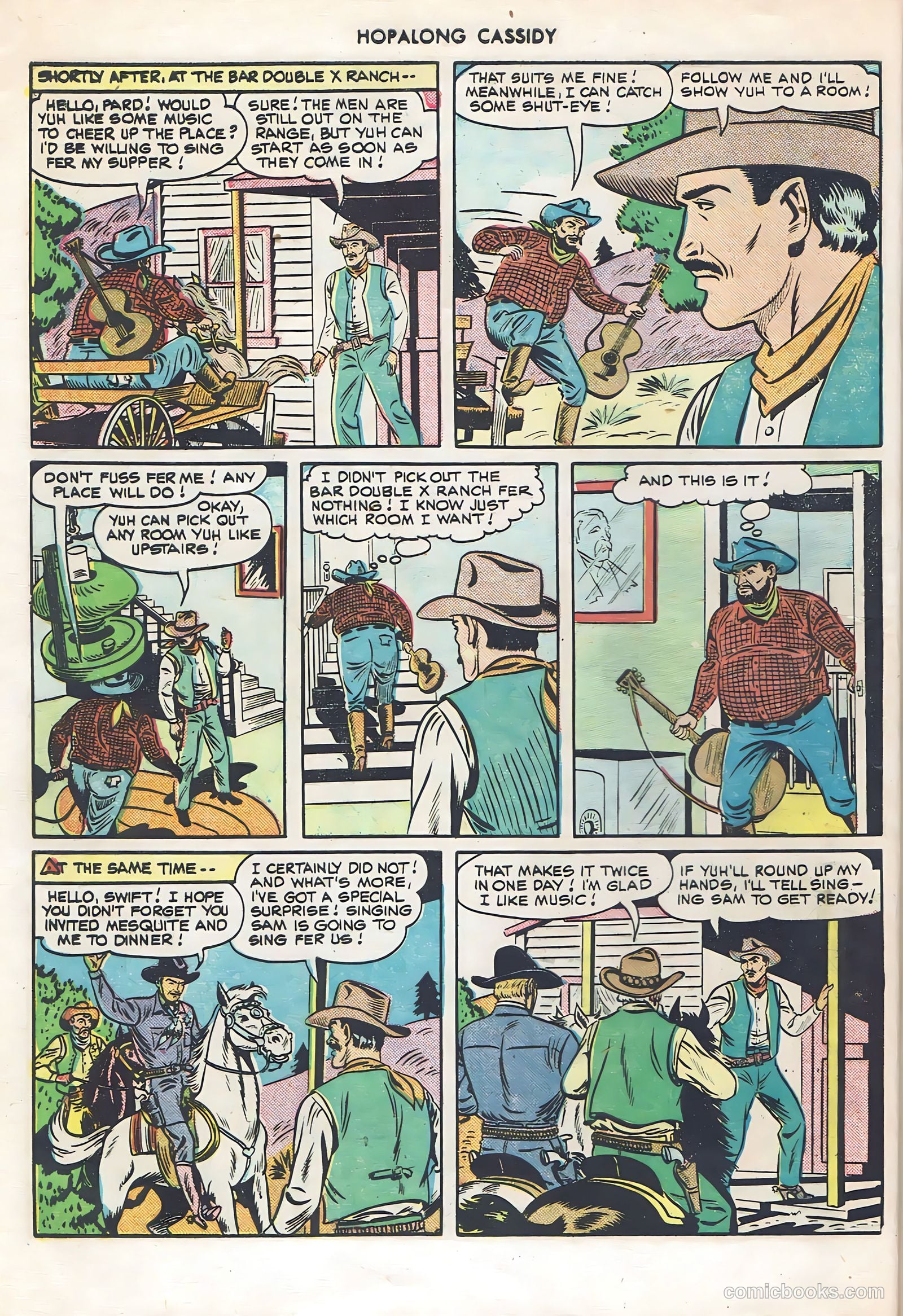 Hopalong Cassidy #45 (1950) — page 20 of 52