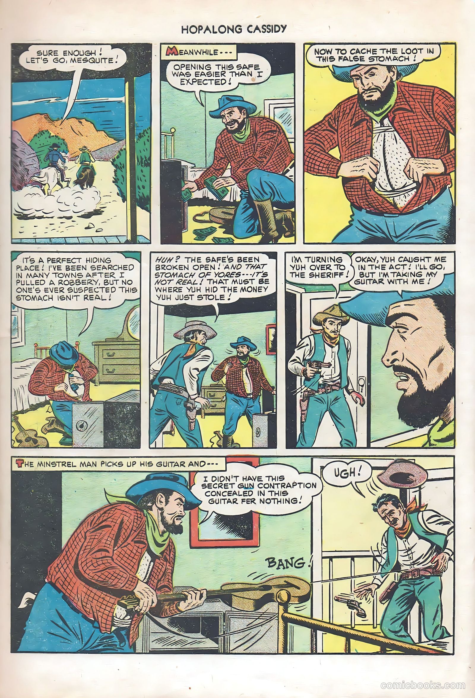 Hopalong Cassidy #45 (1950) — page 21 of 52