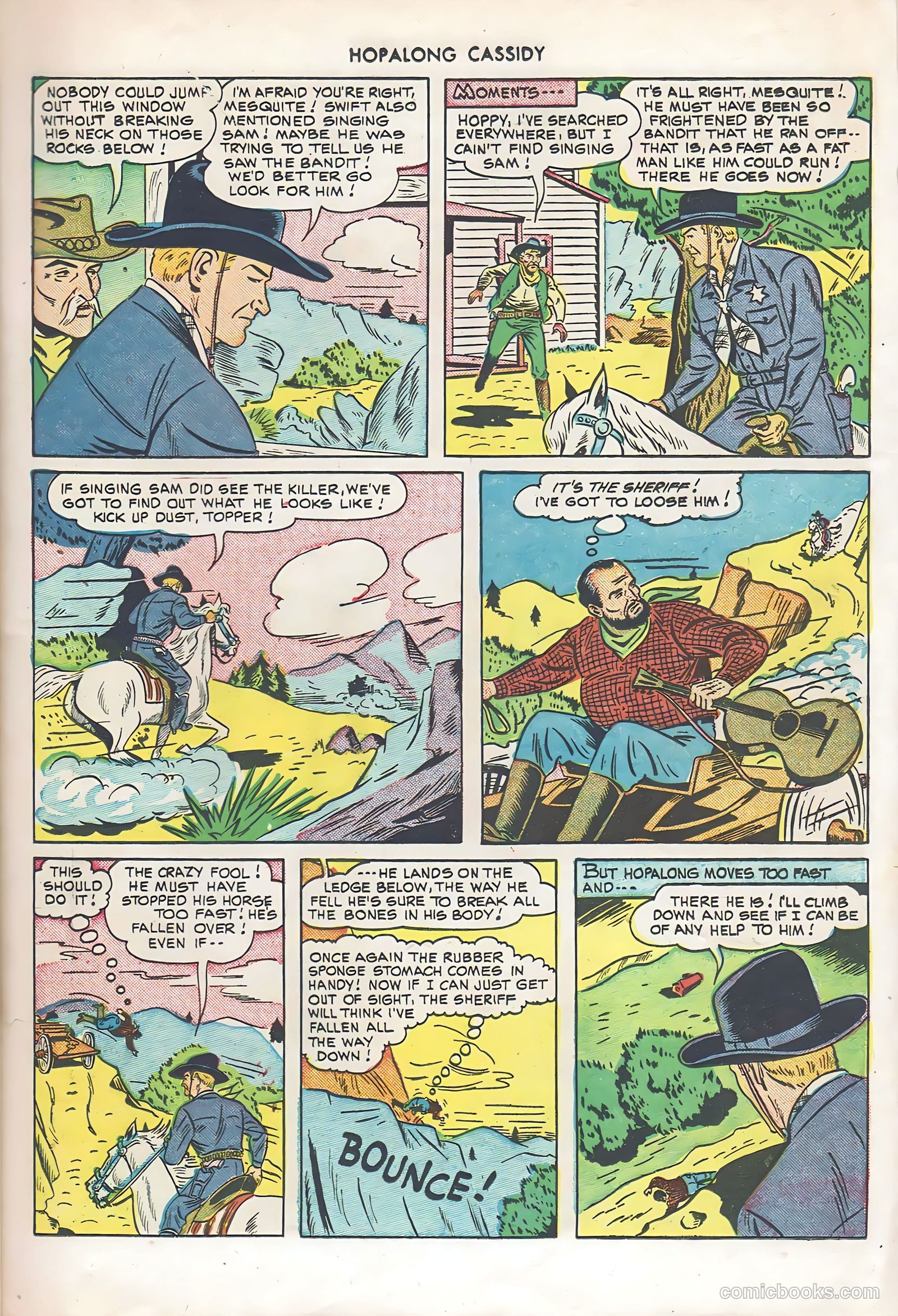 Hopalong Cassidy #45 (1950) — page 23 of 52