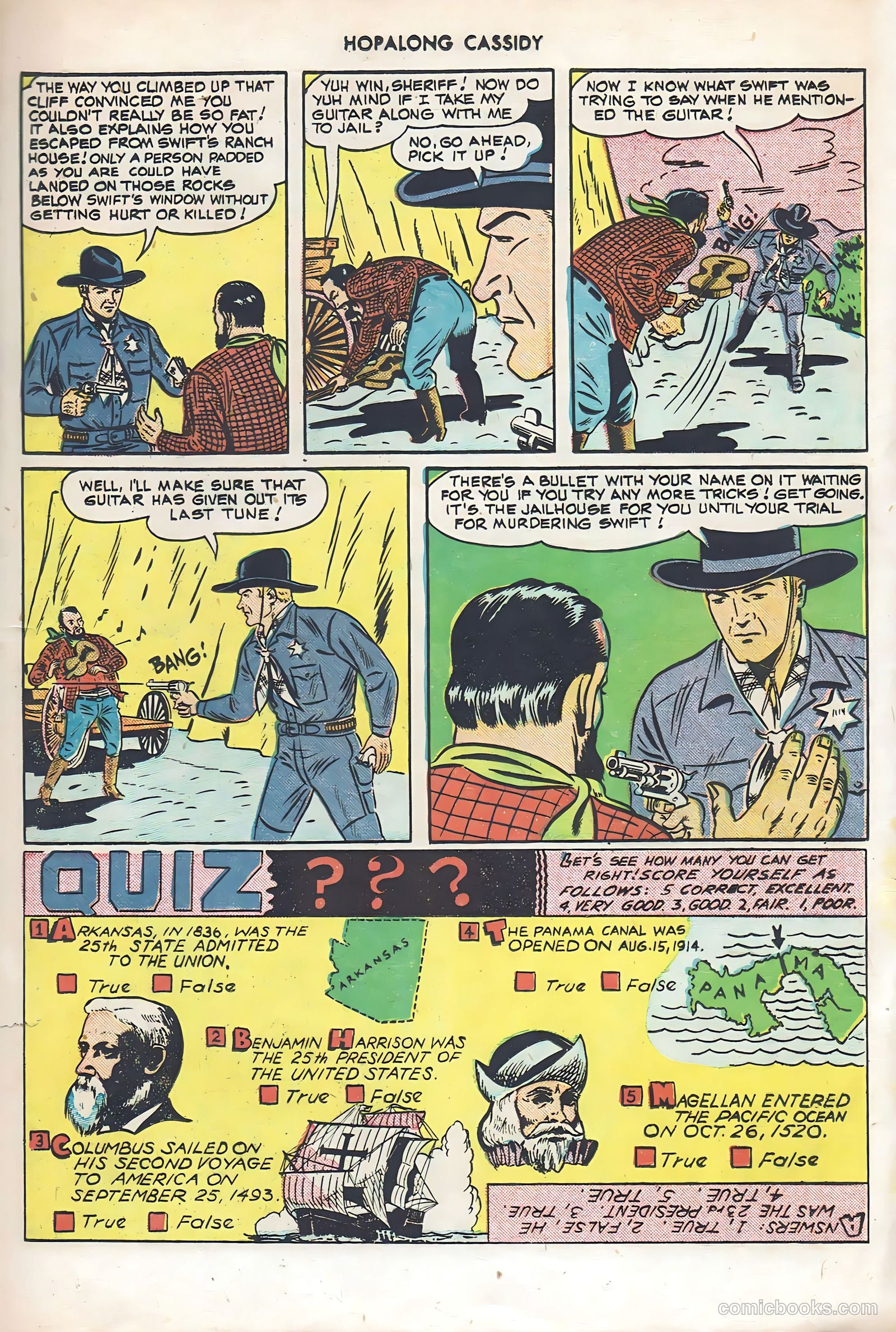 Hopalong Cassidy #45 (1950) — page 25 of 52