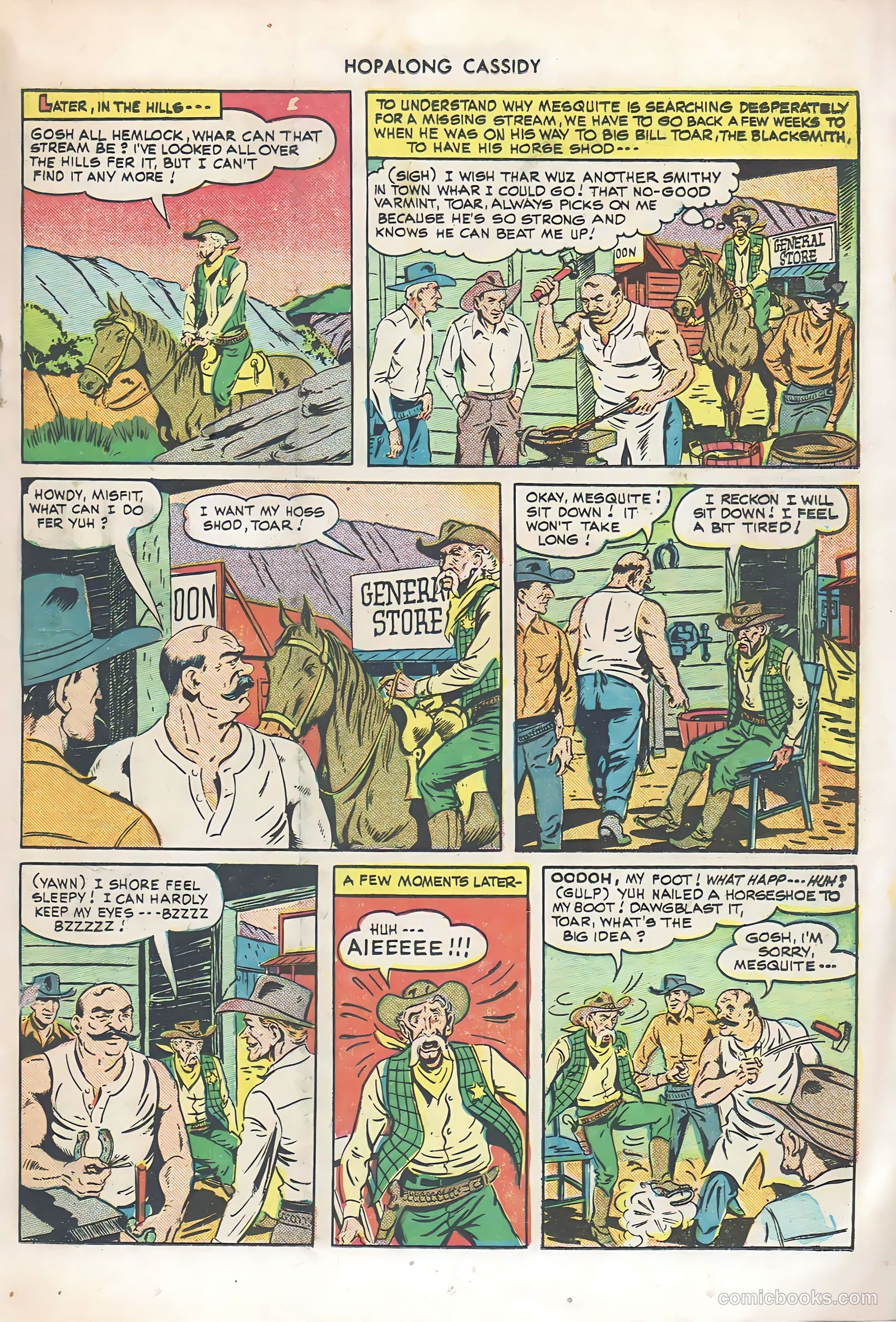 Hopalong Cassidy #45 (1950) — page 27 of 52