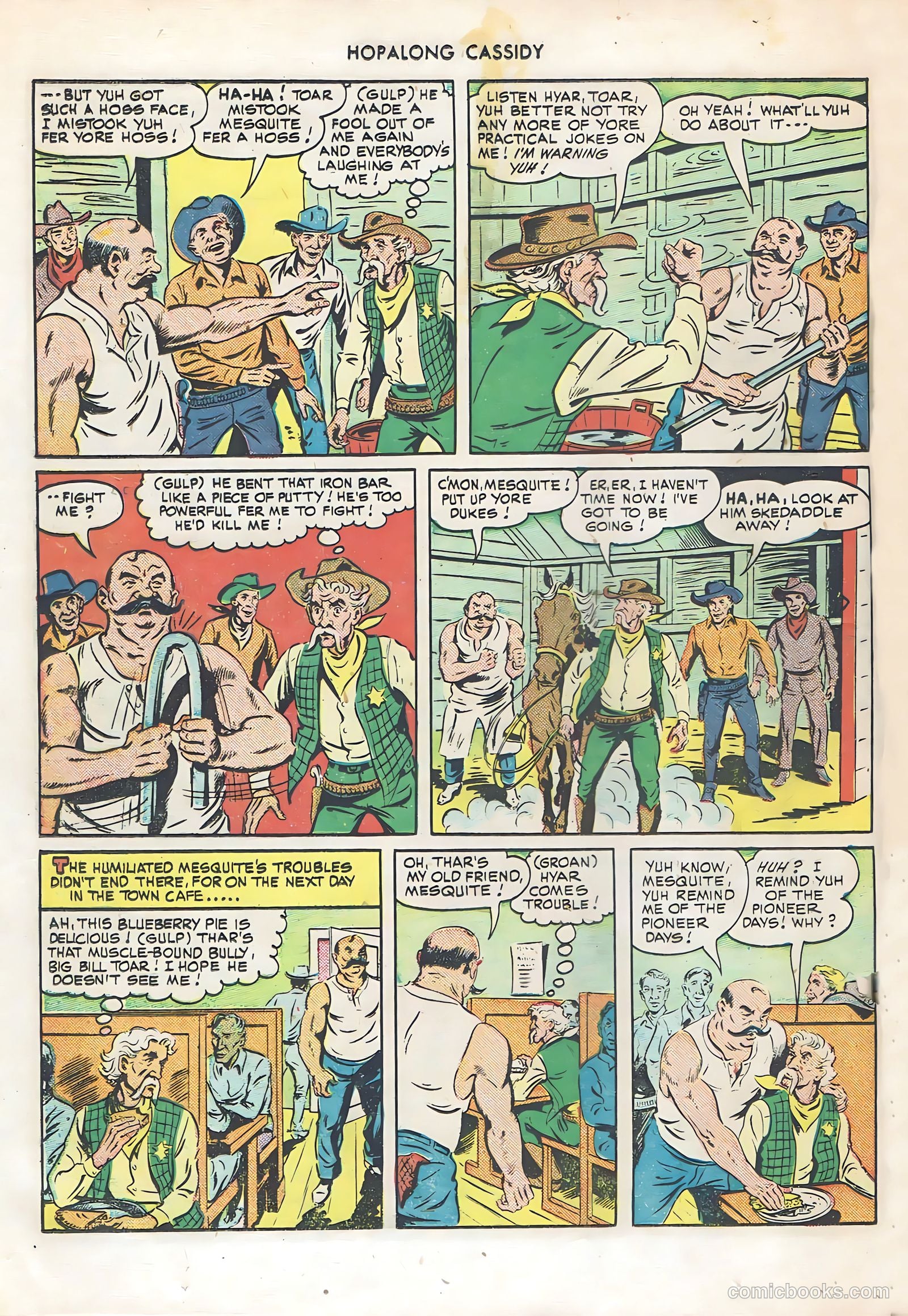 Hopalong Cassidy #45 (1950) — page 28 of 52
