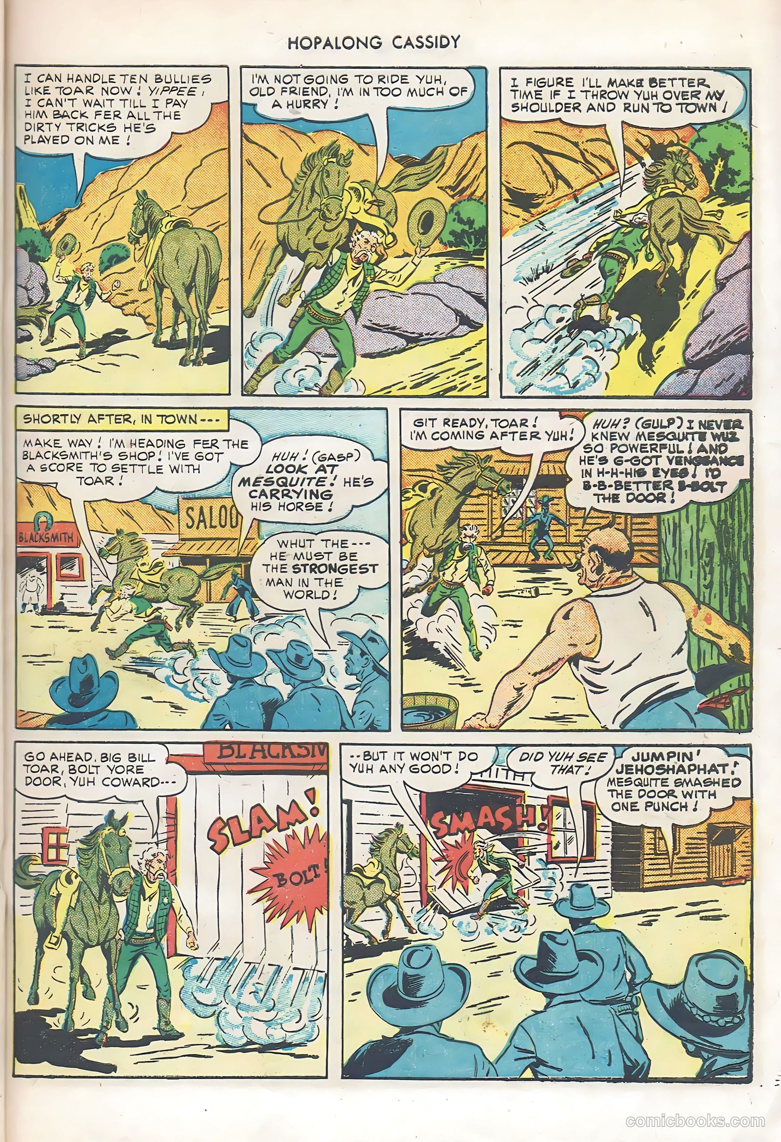 Hopalong Cassidy #45 (1950) — page 31 of 52