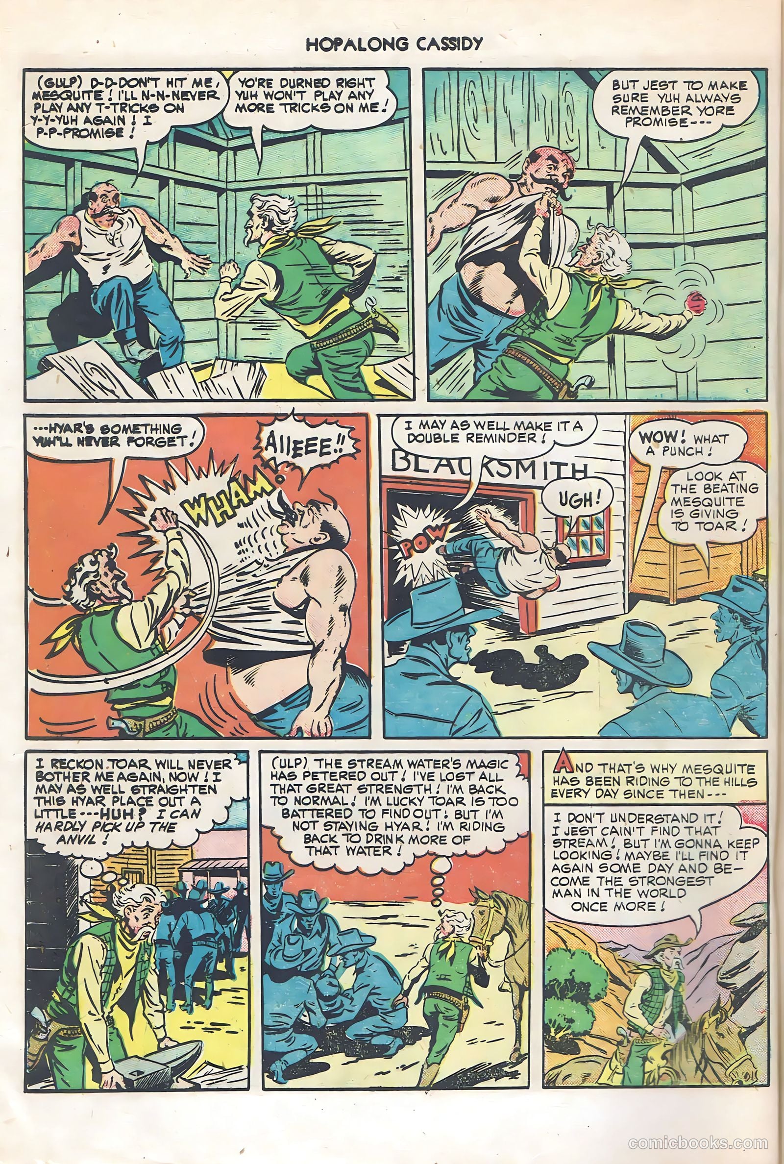 Hopalong Cassidy #45 (1950) — page 32 of 52