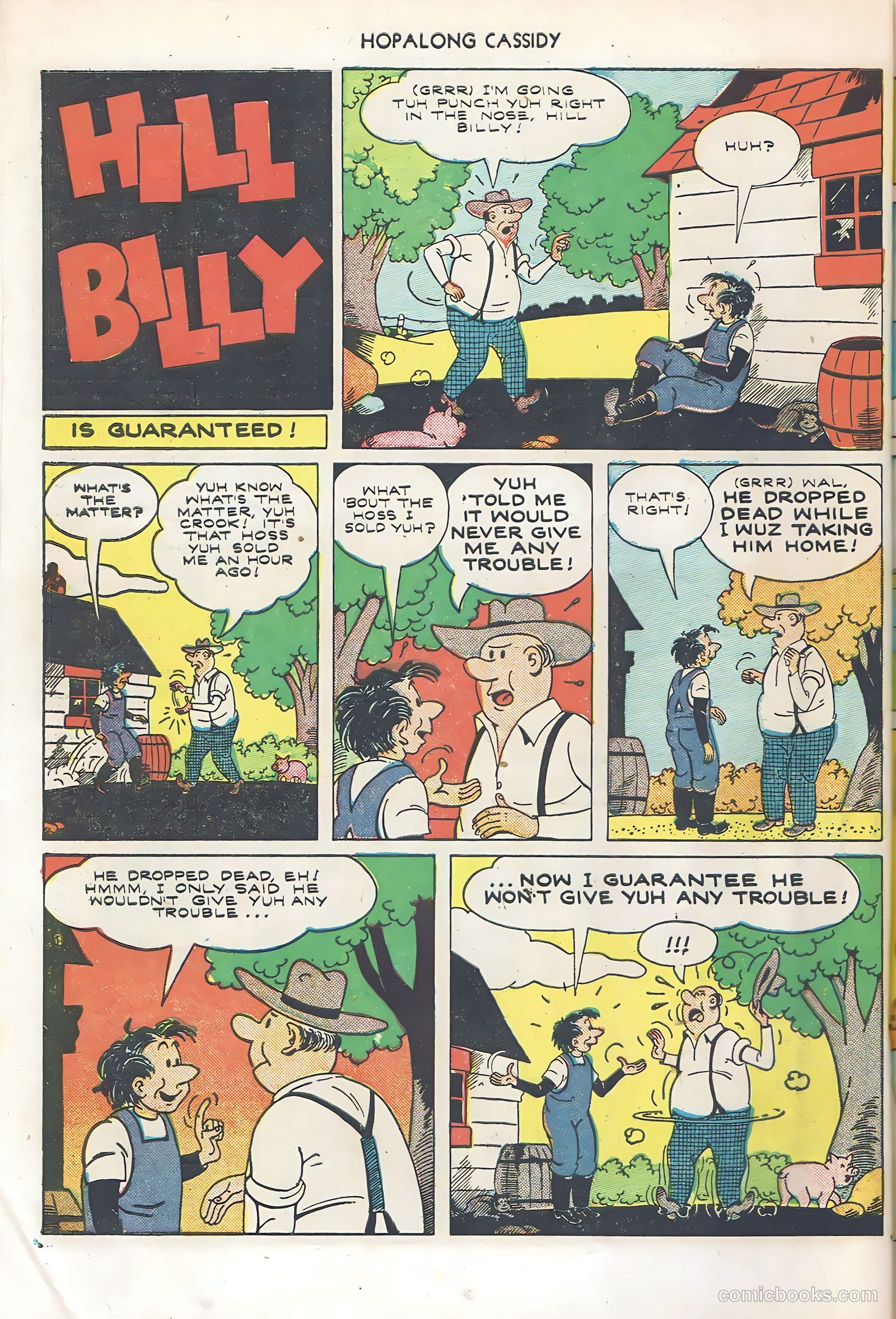 Hopalong Cassidy #45 (1950) — page 34 of 52