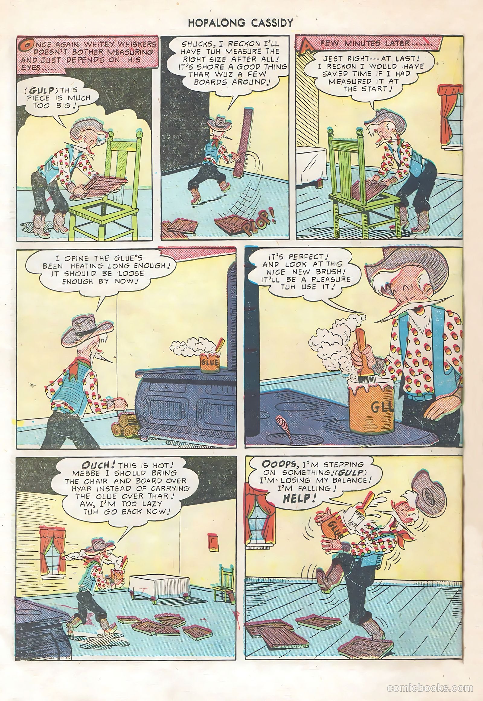 Hopalong Cassidy #45 (1950) — page 38 of 52