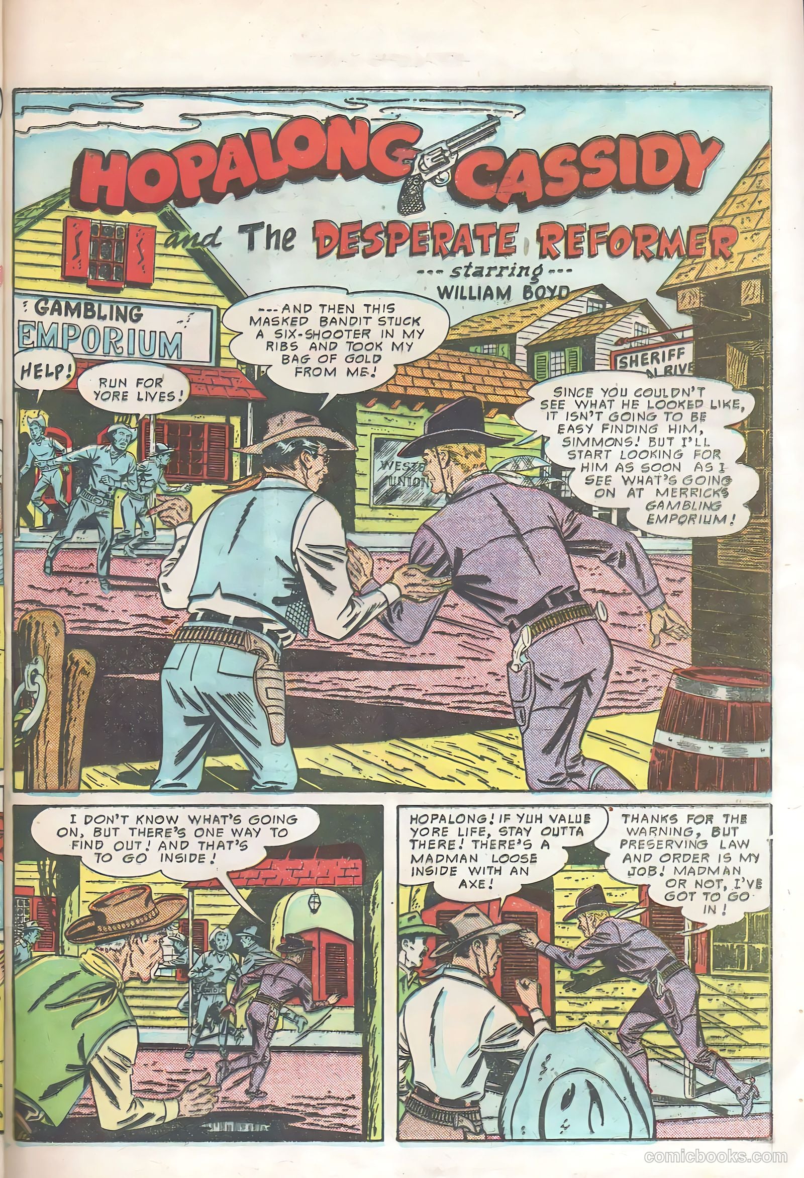 Hopalong Cassidy #45 (1950) — page 41 of 52