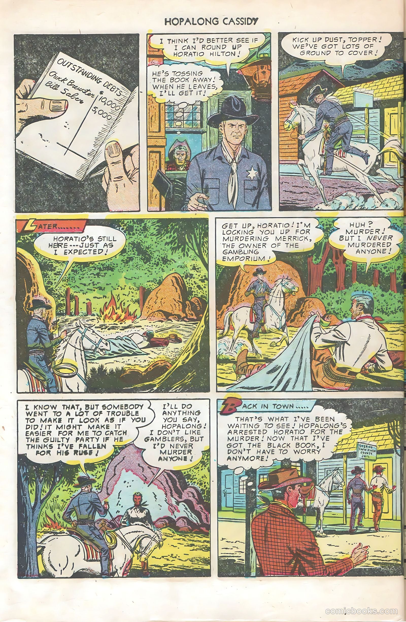 Hopalong Cassidy #45 (1950) — page 46 of 52