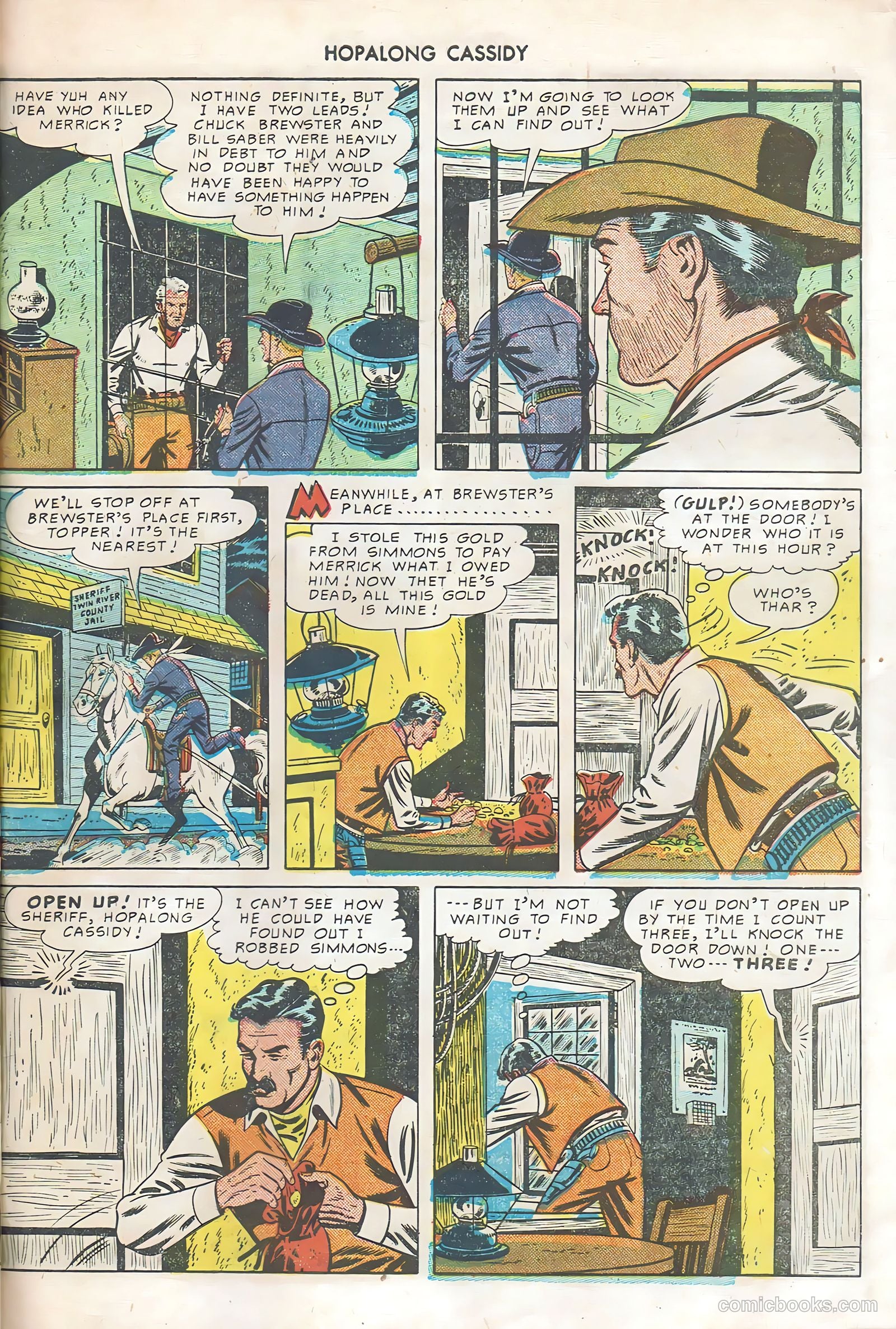 Hopalong Cassidy #45 (1950) — page 47 of 52
