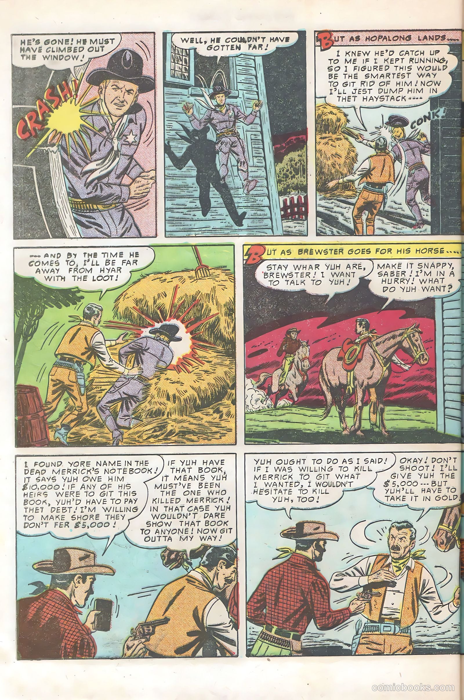 Hopalong Cassidy #45 (1950) — page 48 of 52