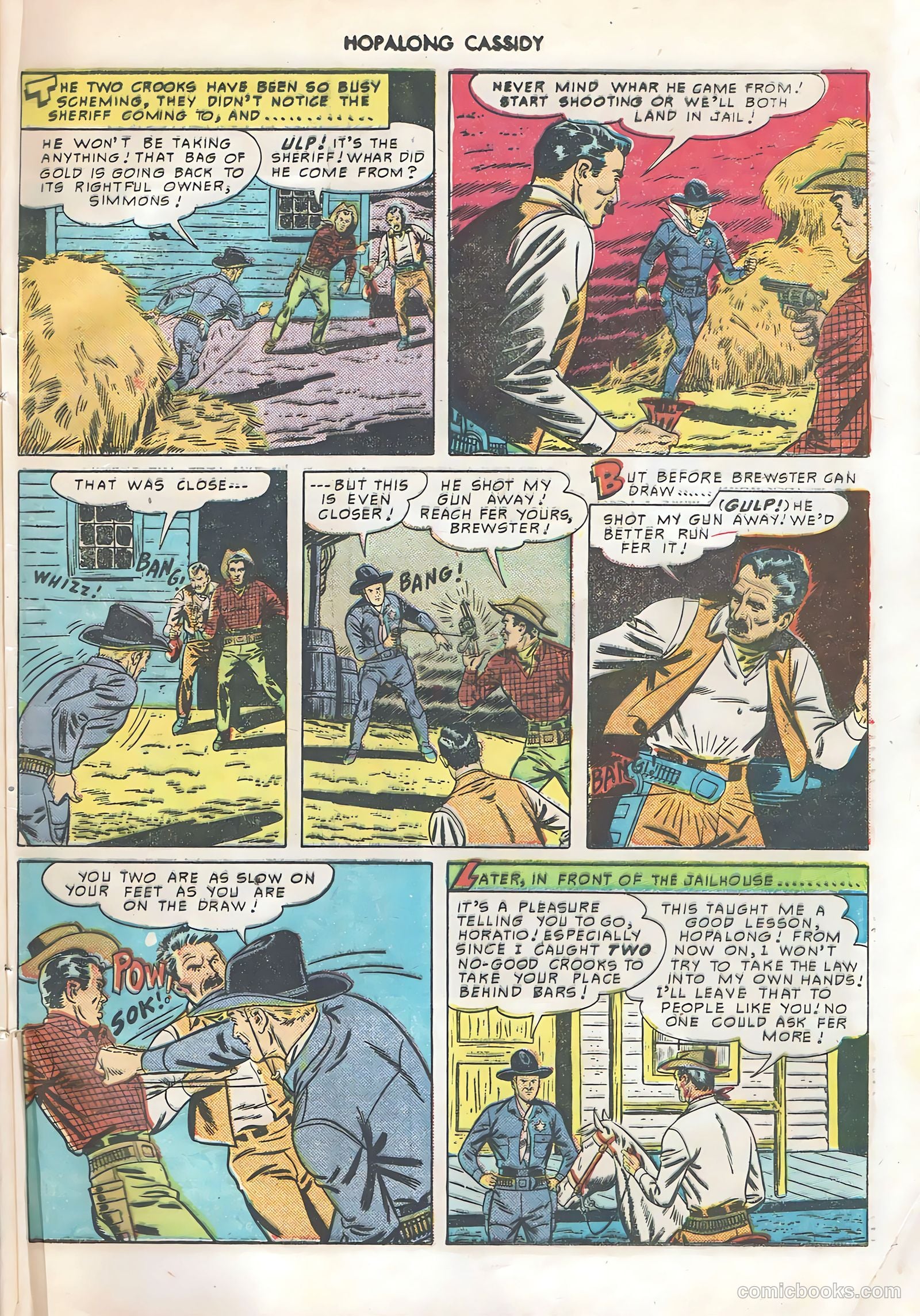 Hopalong Cassidy #45 (1950) — page 49 of 52