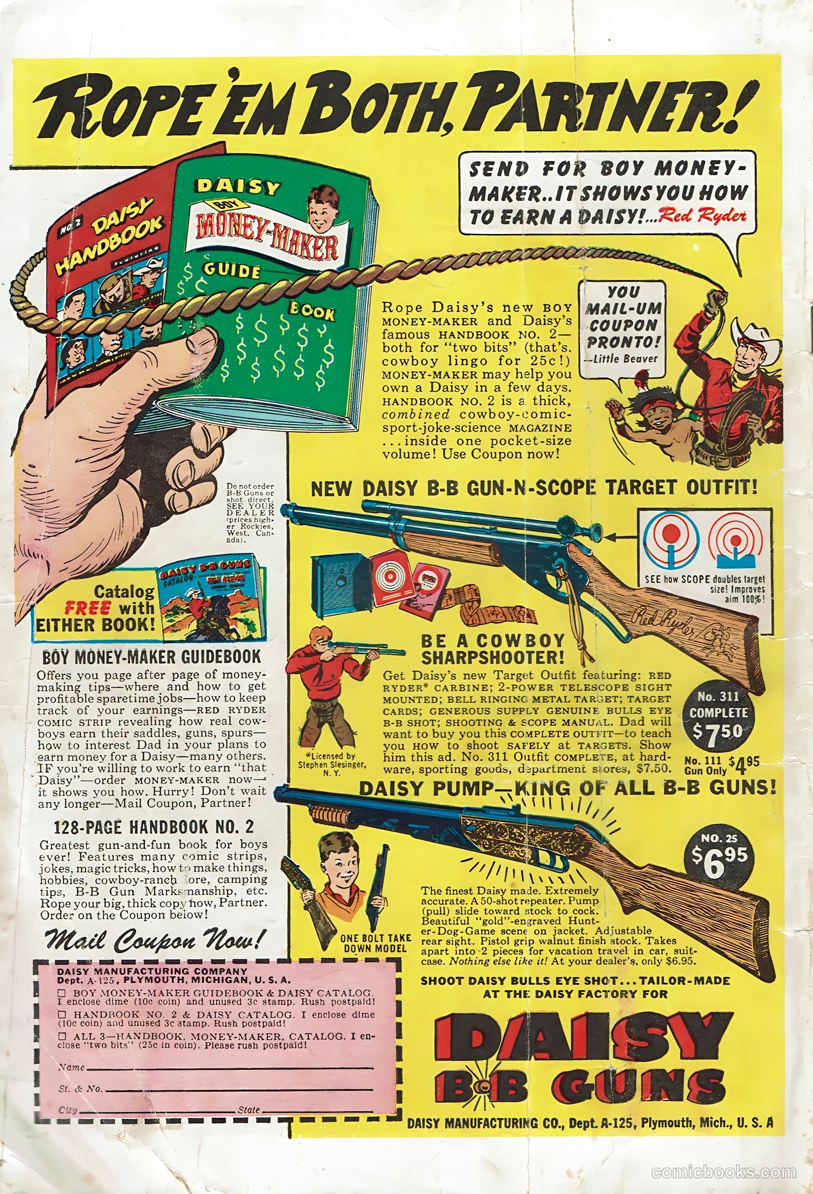 Hopalong Cassidy #45 (1950) — page 52 of 52