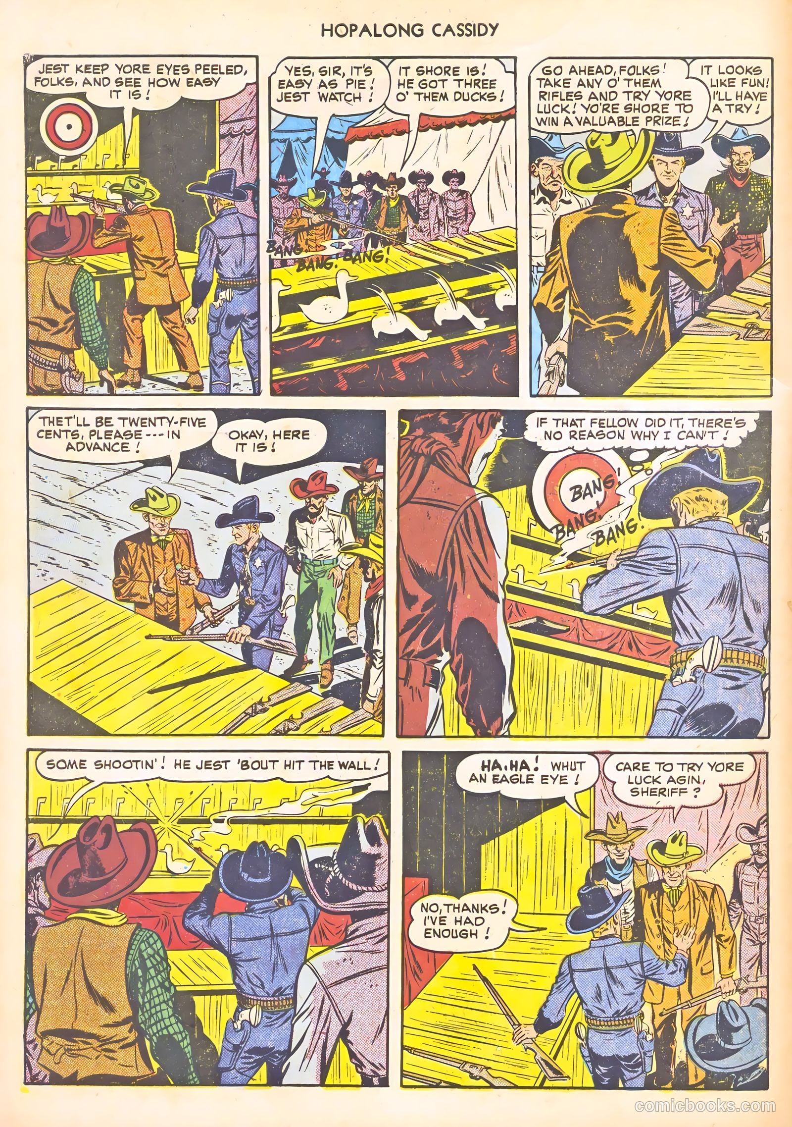 Hopalong Cassidy #46 (1950) — page 6 of 52