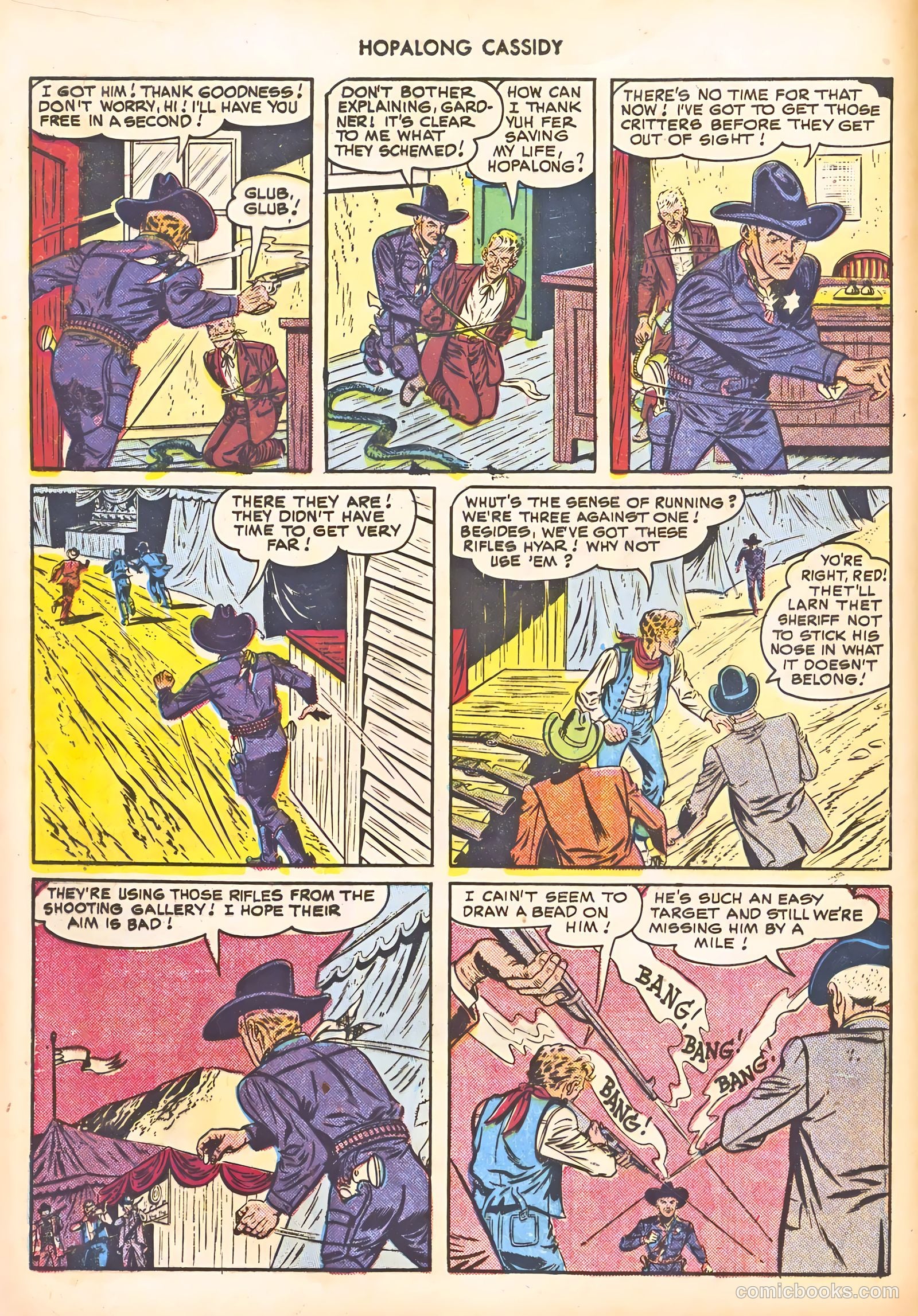 Hopalong Cassidy #46 (1950) — page 12 of 52