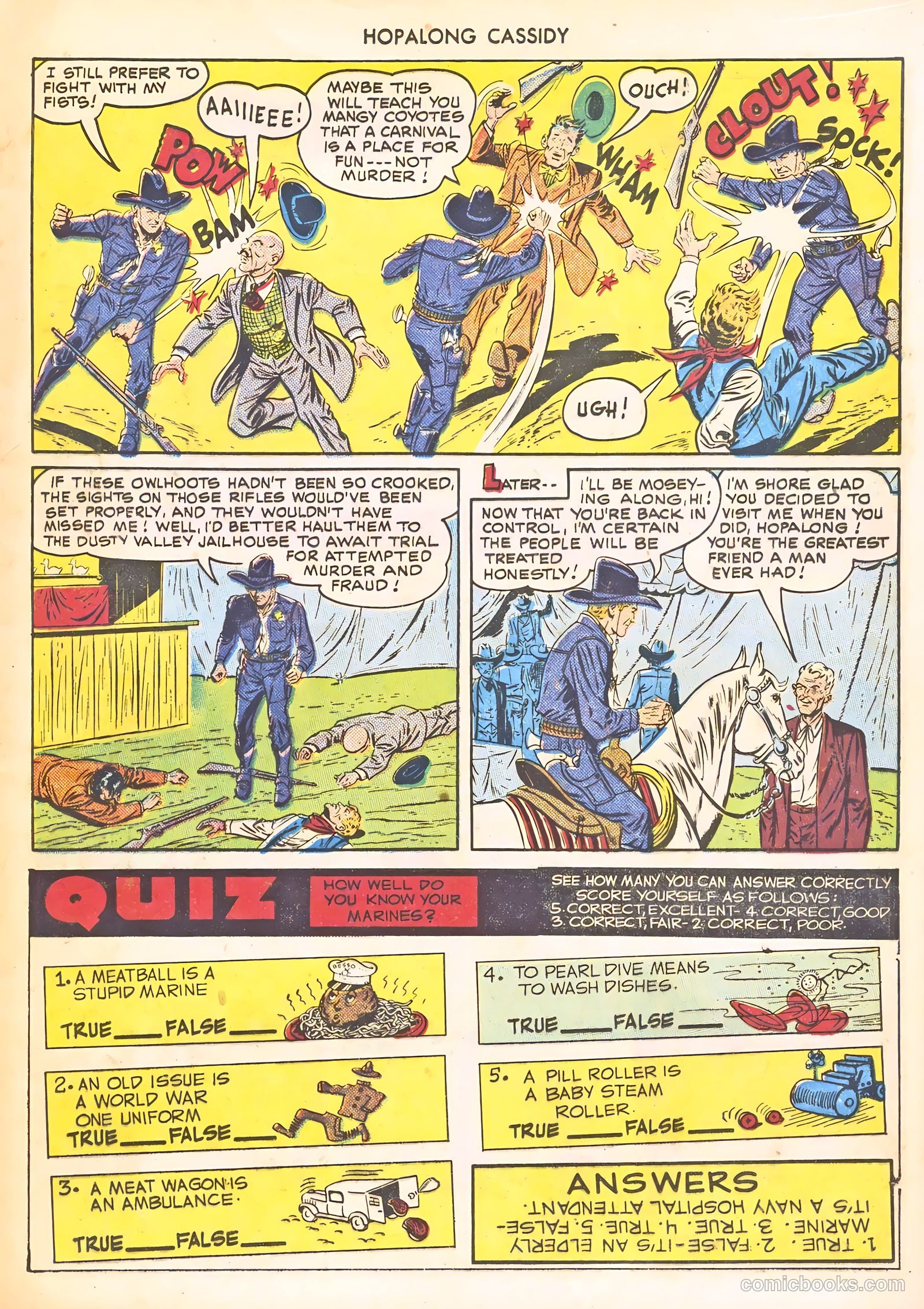 Hopalong Cassidy #46 (1950) — page 13 of 52