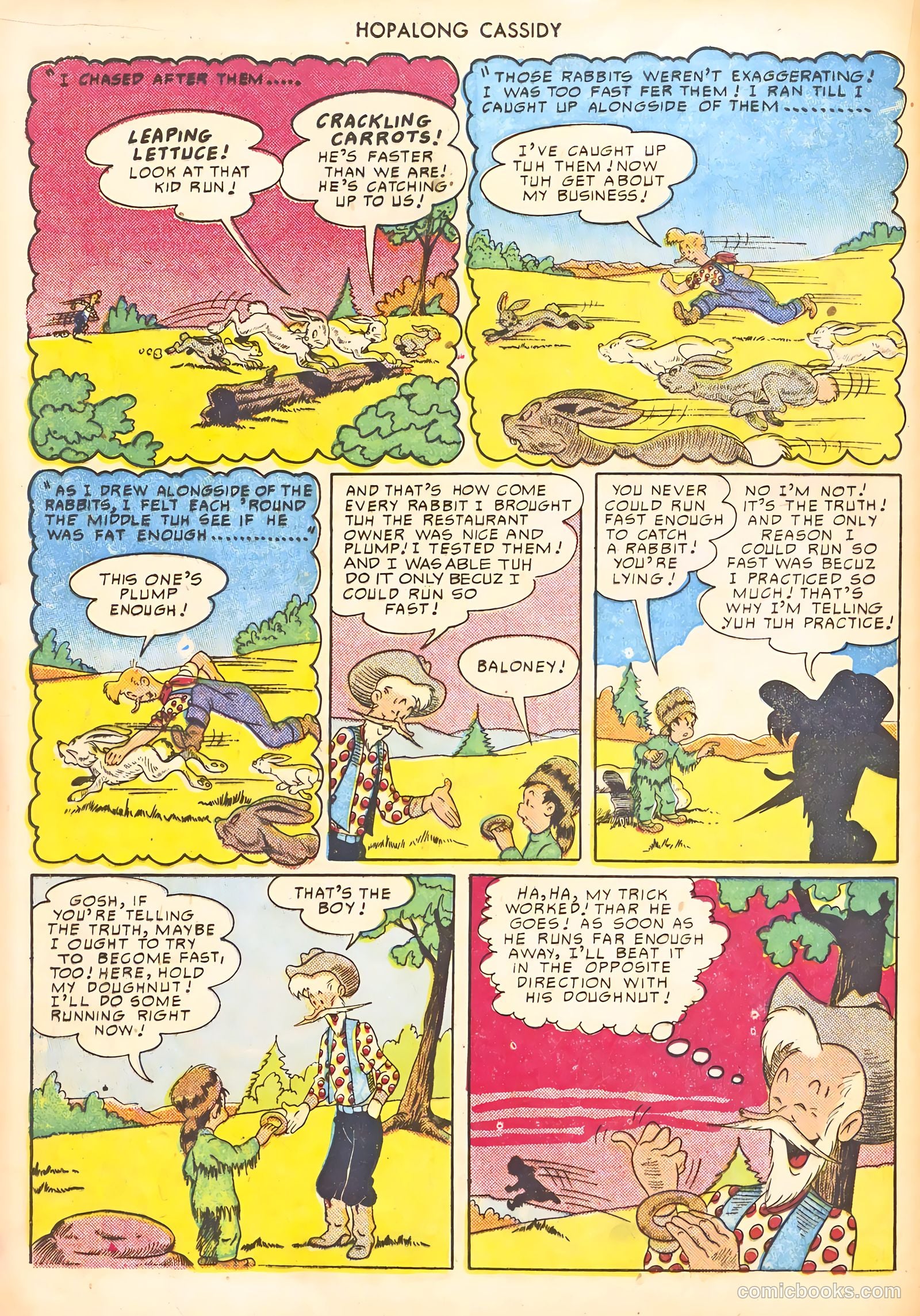 Hopalong Cassidy #46 (1950) — page 16 of 52