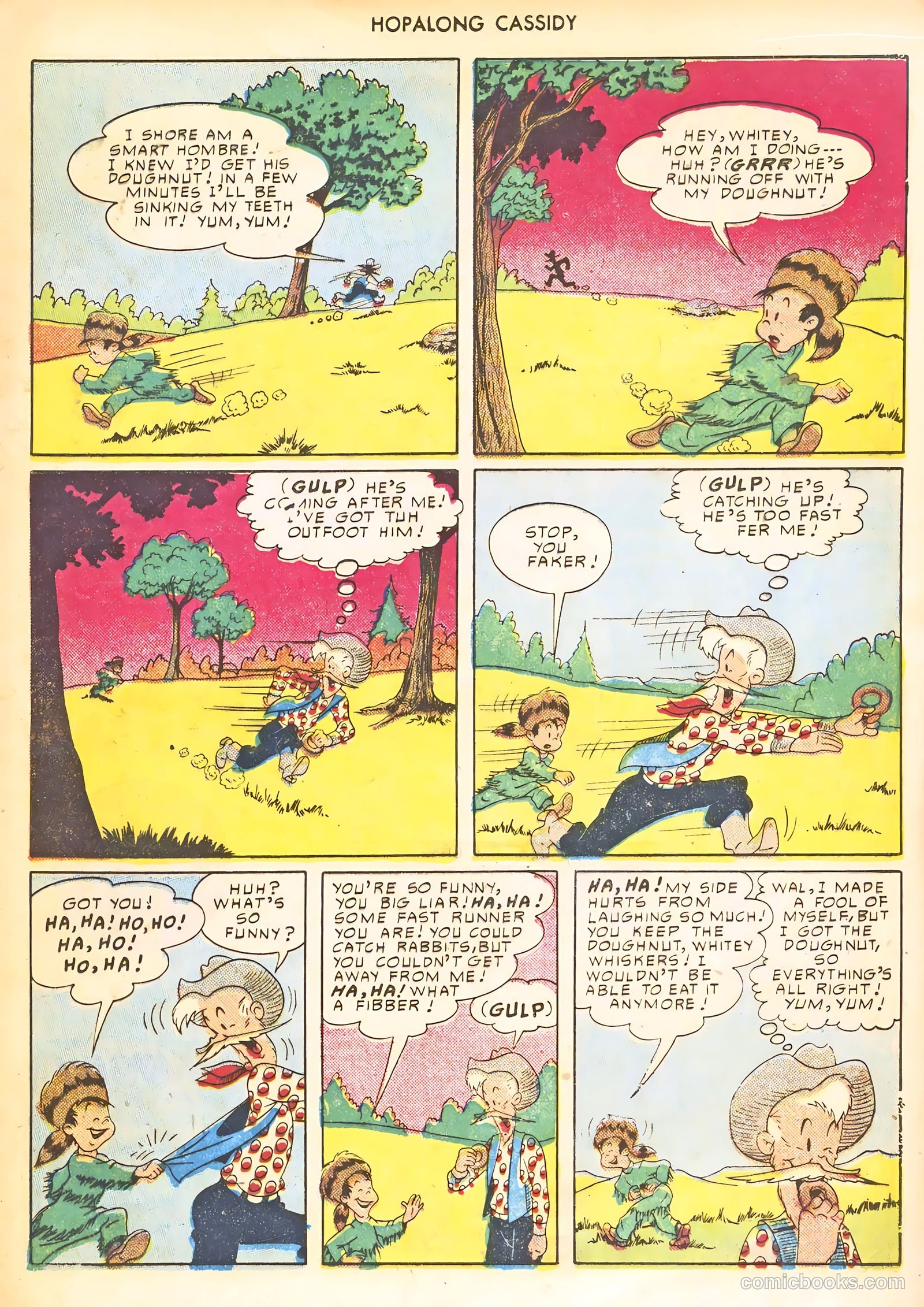 Hopalong Cassidy #46 (1950) — page 17 of 52