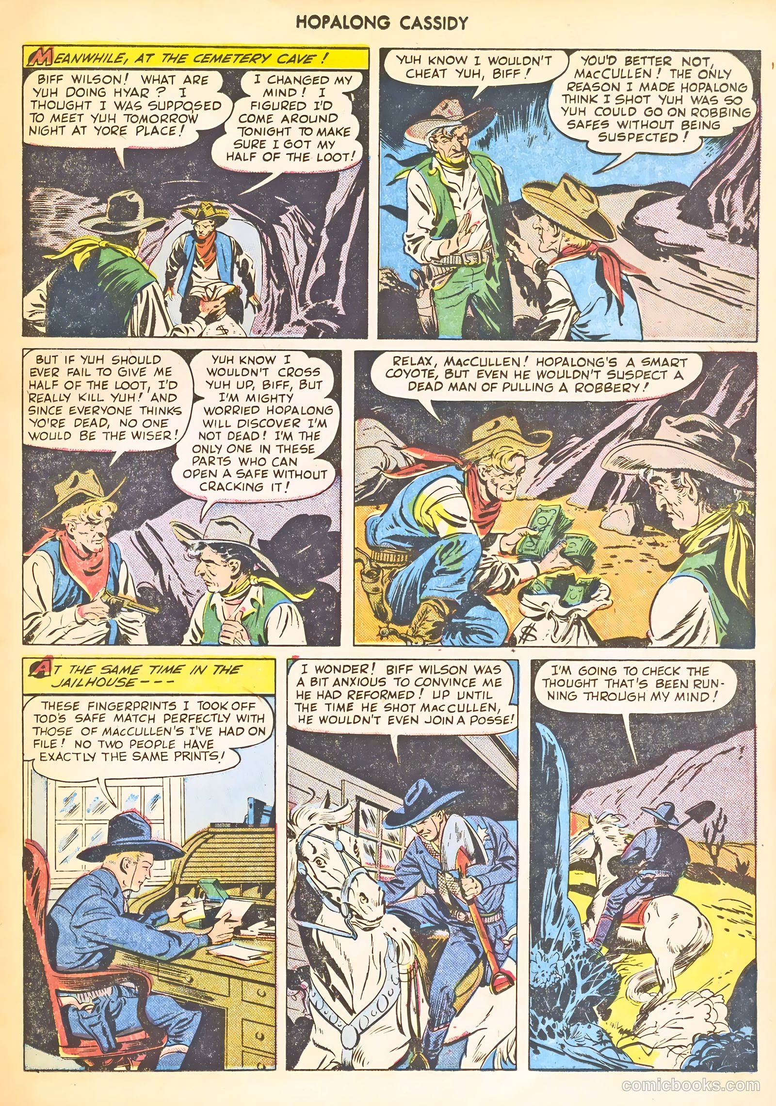 Hopalong Cassidy #46 (1950) — page 23 of 52