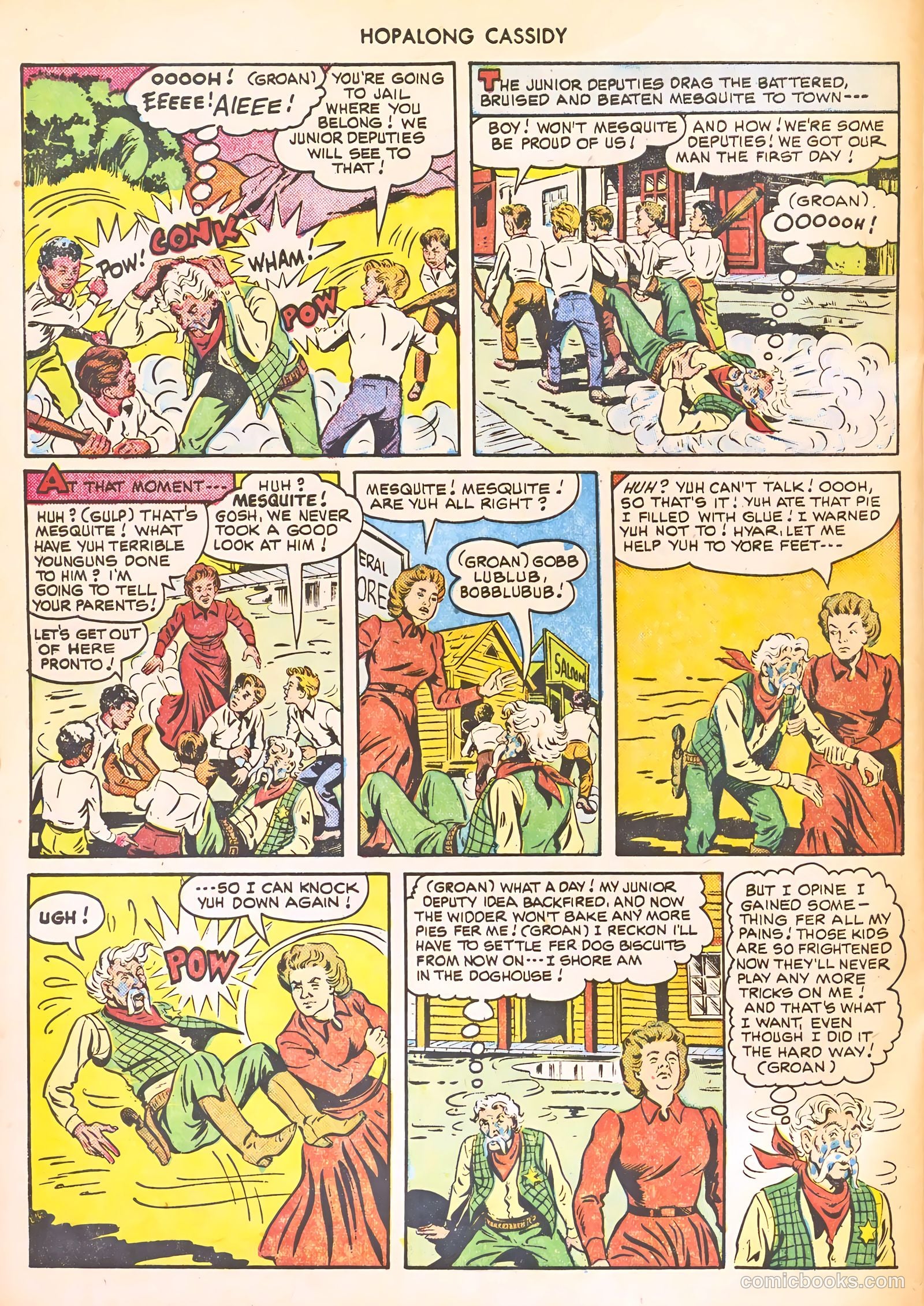 Hopalong Cassidy #46 (1950) — page 32 of 52