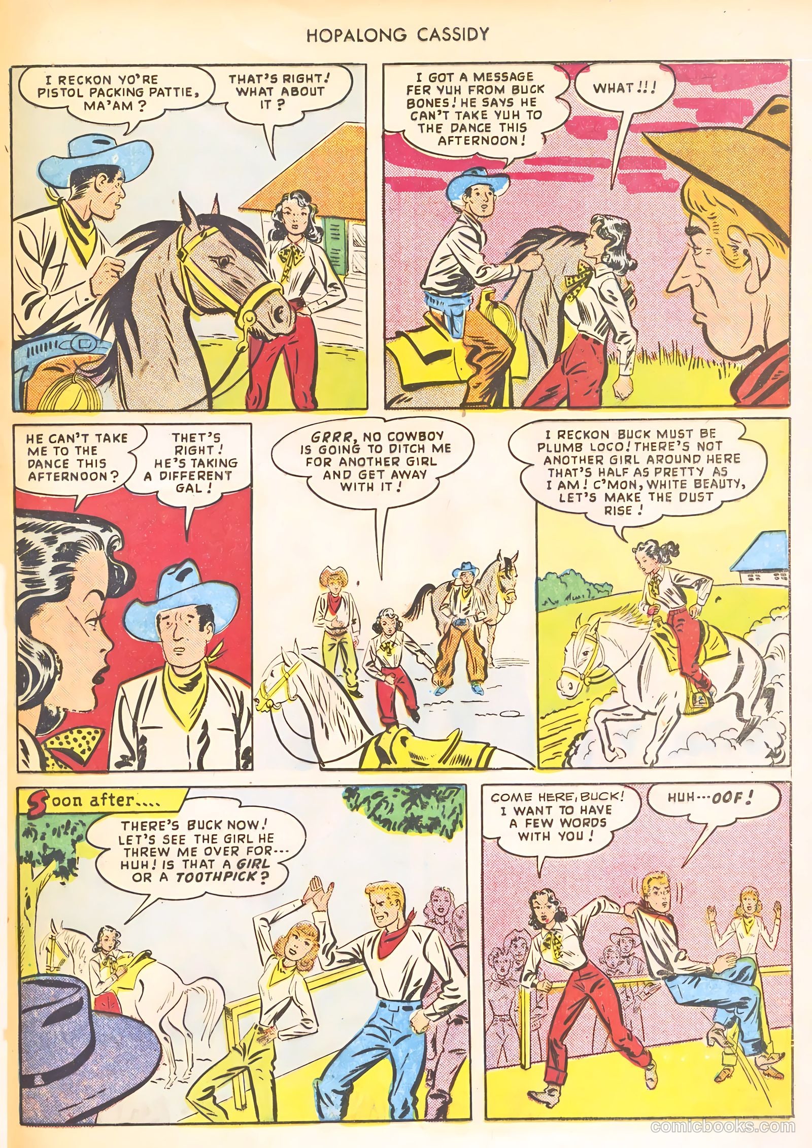 Hopalong Cassidy #46 (1950) — page 37 of 52
