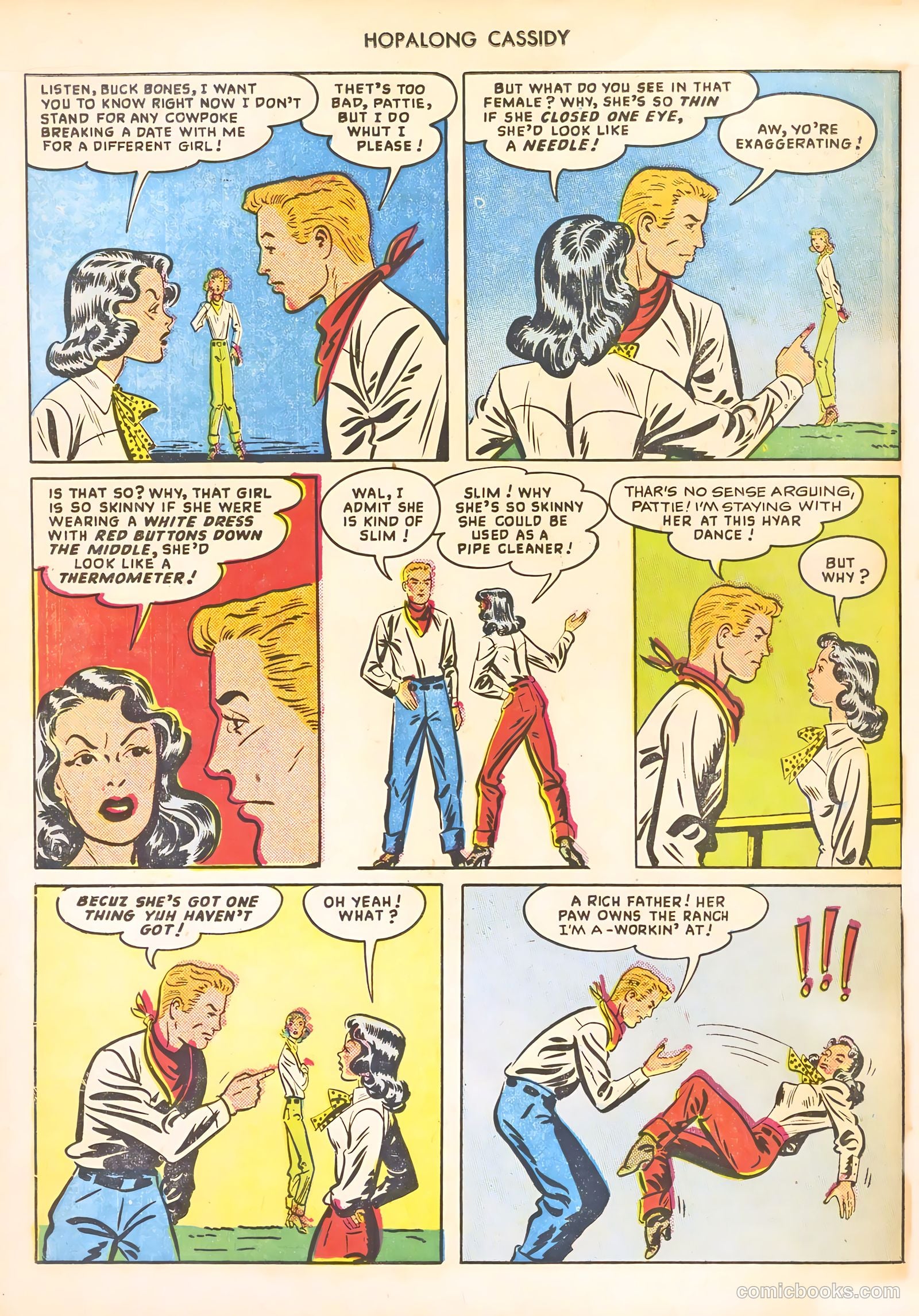 Hopalong Cassidy #46 (1950) — page 38 of 52