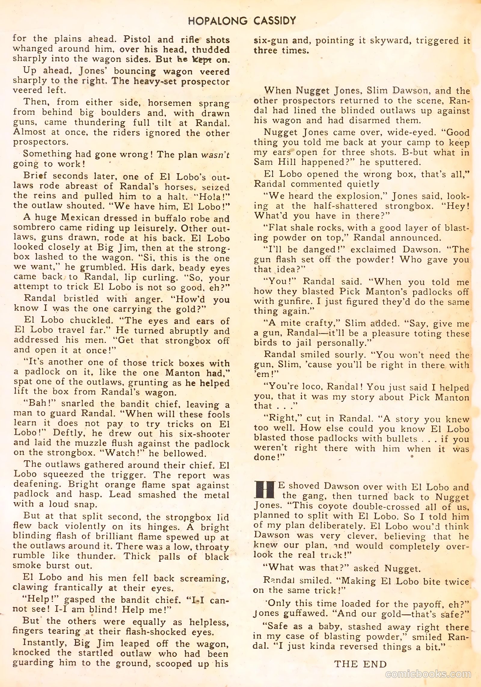Hopalong Cassidy #46 (1950) — page 40 of 52