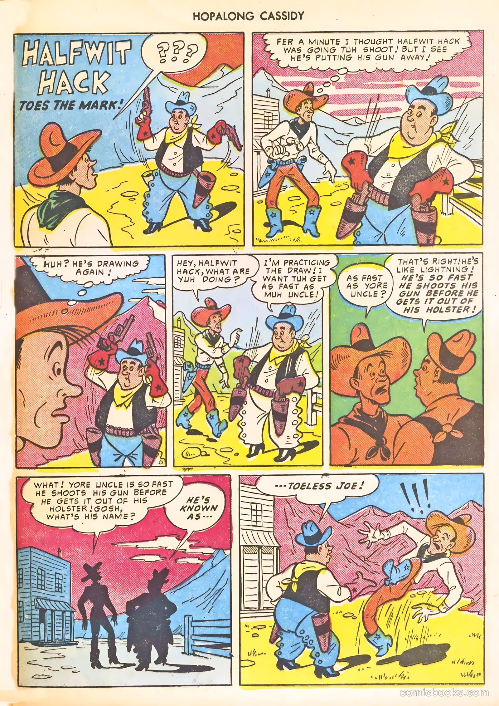 Hopalong Cassidy #46 (1950) — page 41 of 52